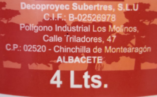 Pintura impermeabilizante DECOPROYEC Kg rojo
