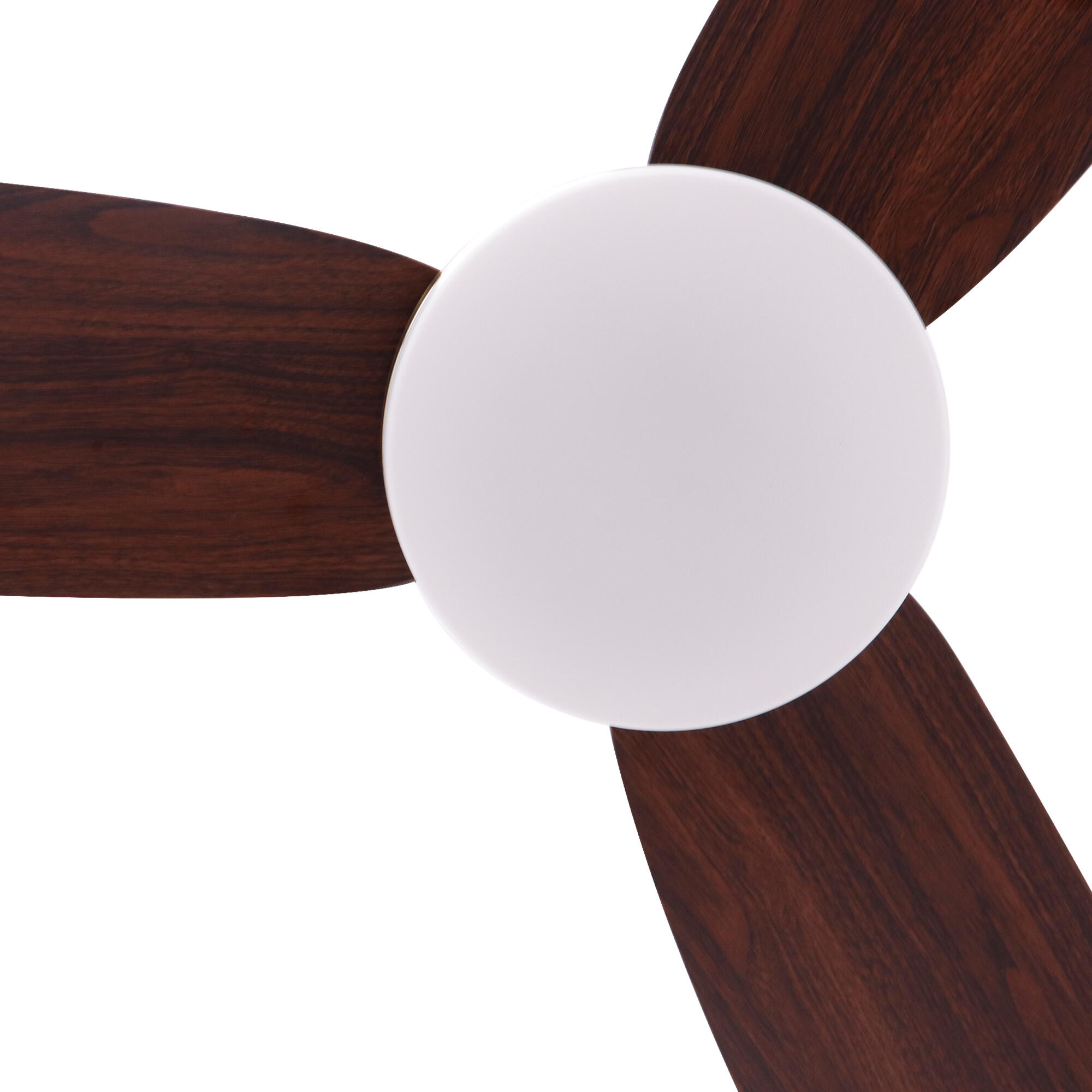 Ventilador de techo con luz silencioso DC Arte Confort Cies marrón/cobre 132 cm - 7