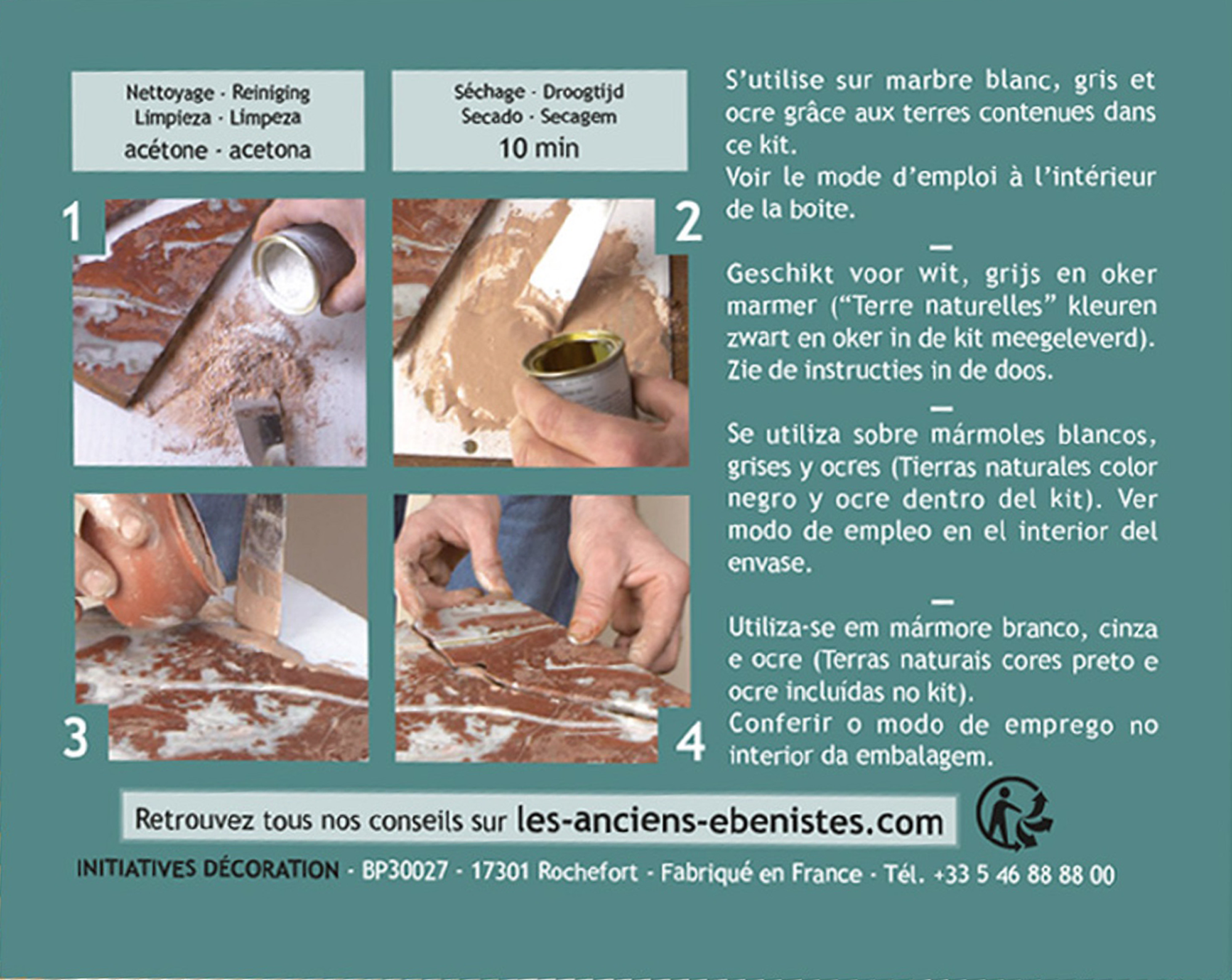 Repara mármol LAKEONE 200 gr - 3