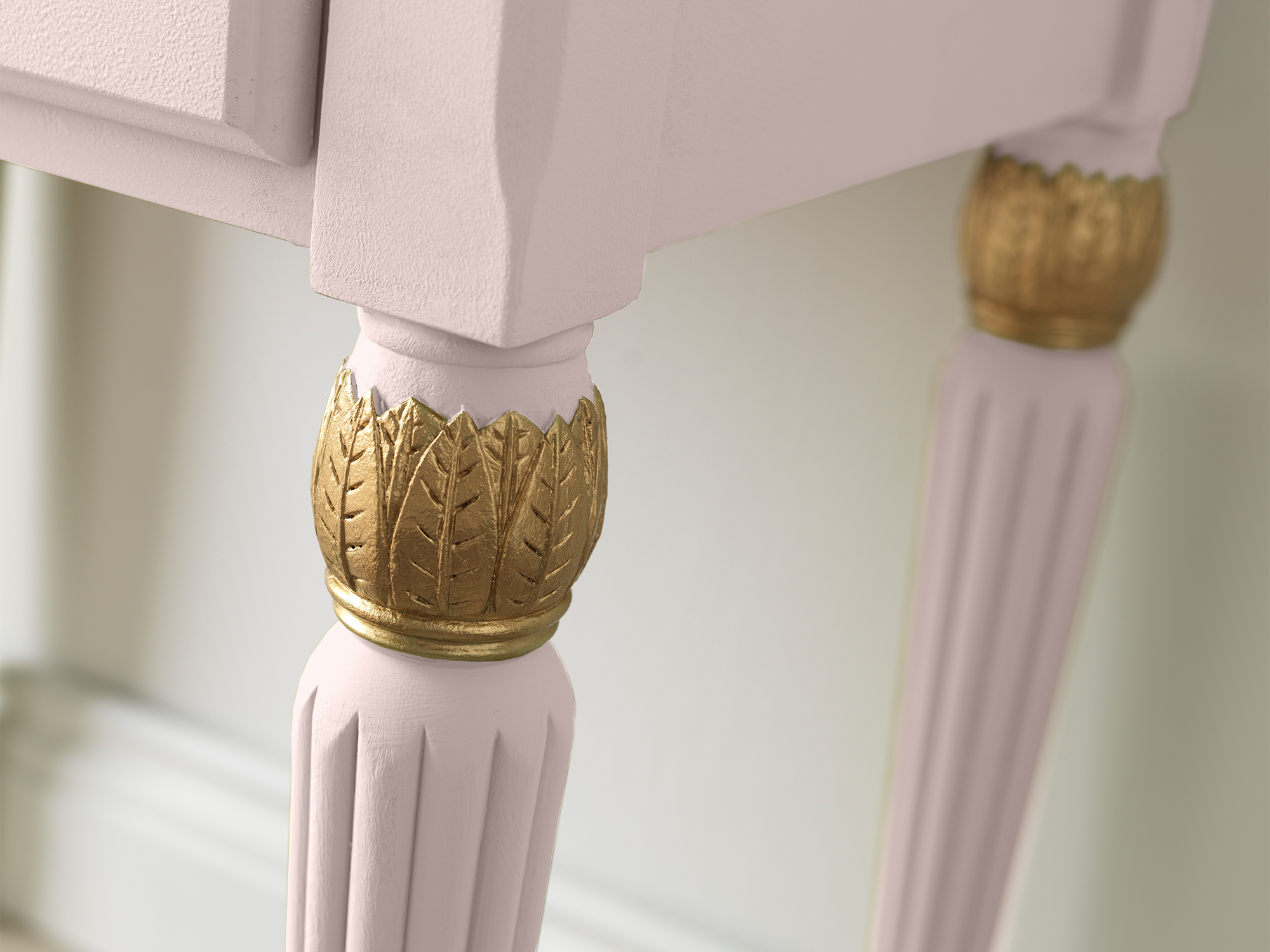 Pintura a la tiza spray CHALKY FINISH RUST-OLEUM 400 ml rosa porcelana - 5