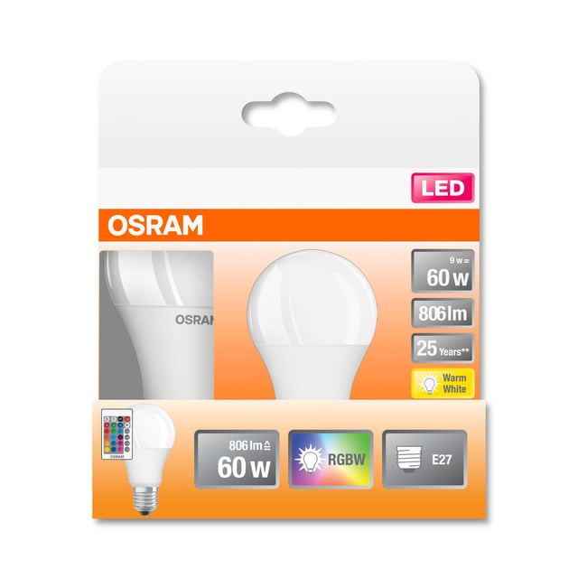 Pack 2 Lâmpadas led smart standard E27 806lm Osram