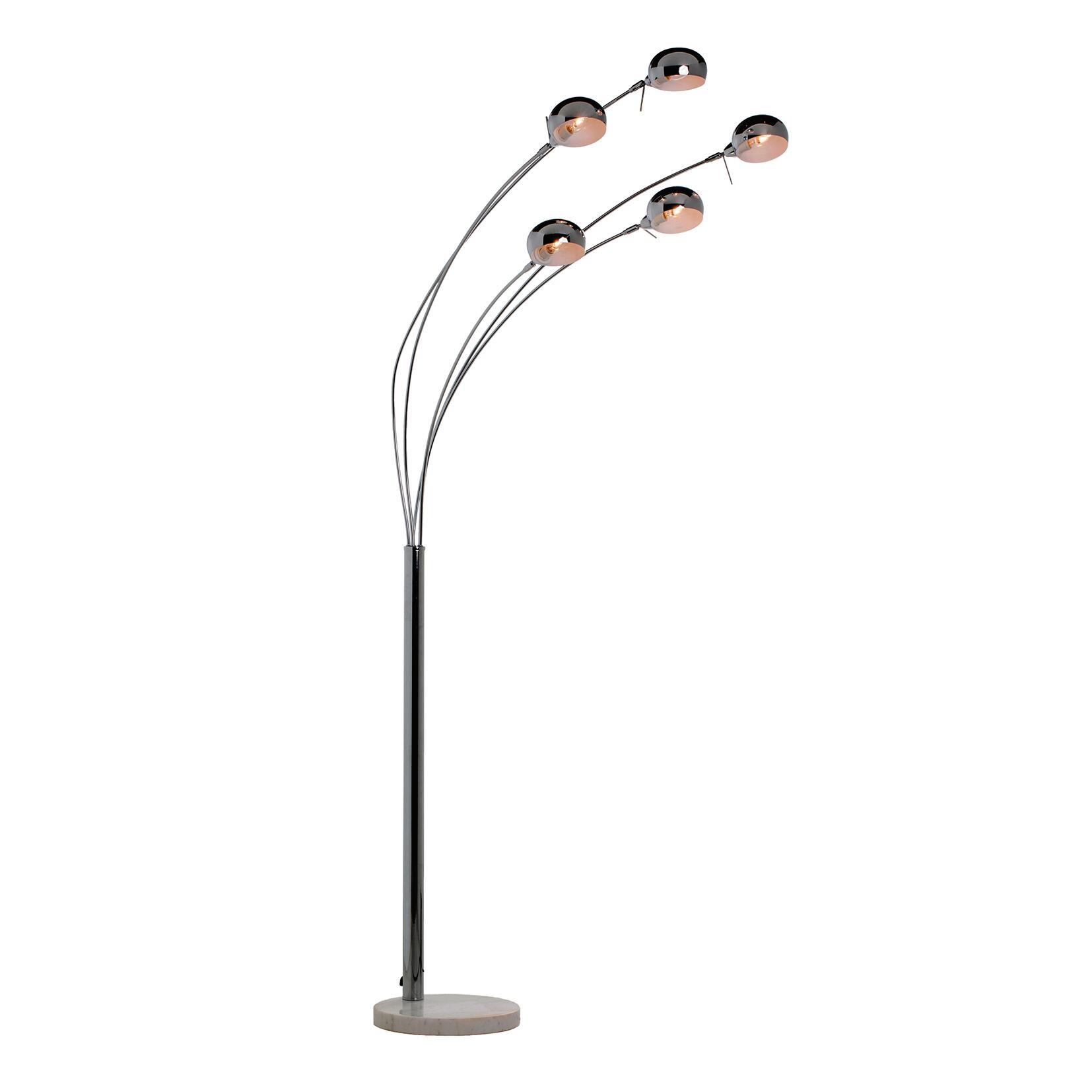 Lampada da terra Kimi in marmo, H 228 cm, E14 5xMAX40W INSPIRE - 6