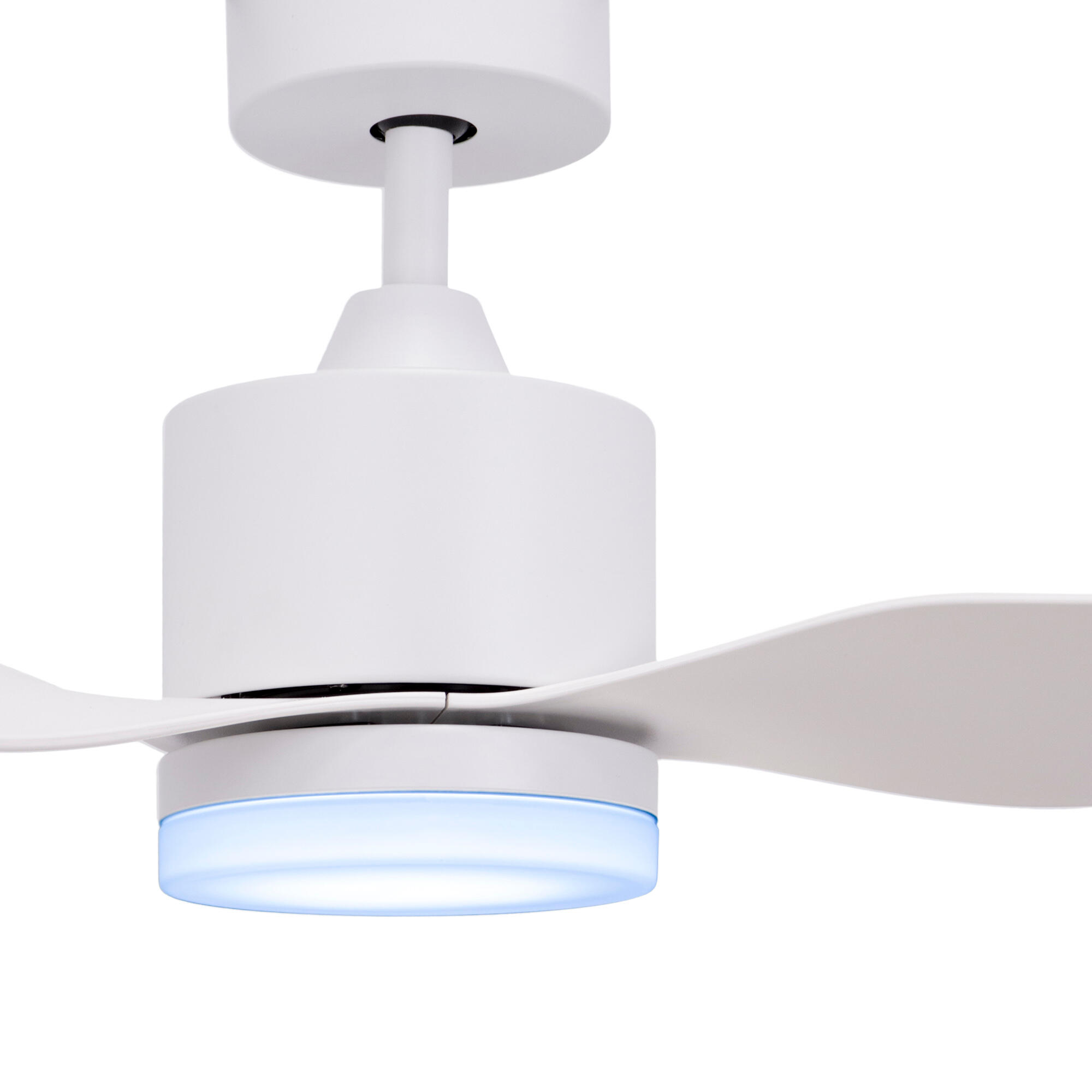 Ventilador de techo con luz silencioso DC Arte Confort Maui blanco 106 cm - 13