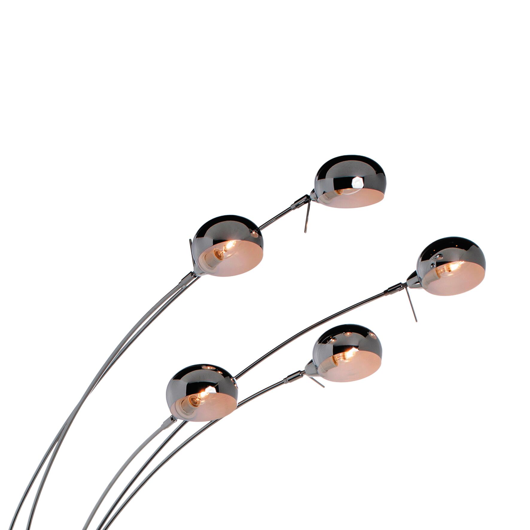 Lampada da terra Kimi in marmo, H 228 cm, E14 5xMAX40W INSPIRE - 15