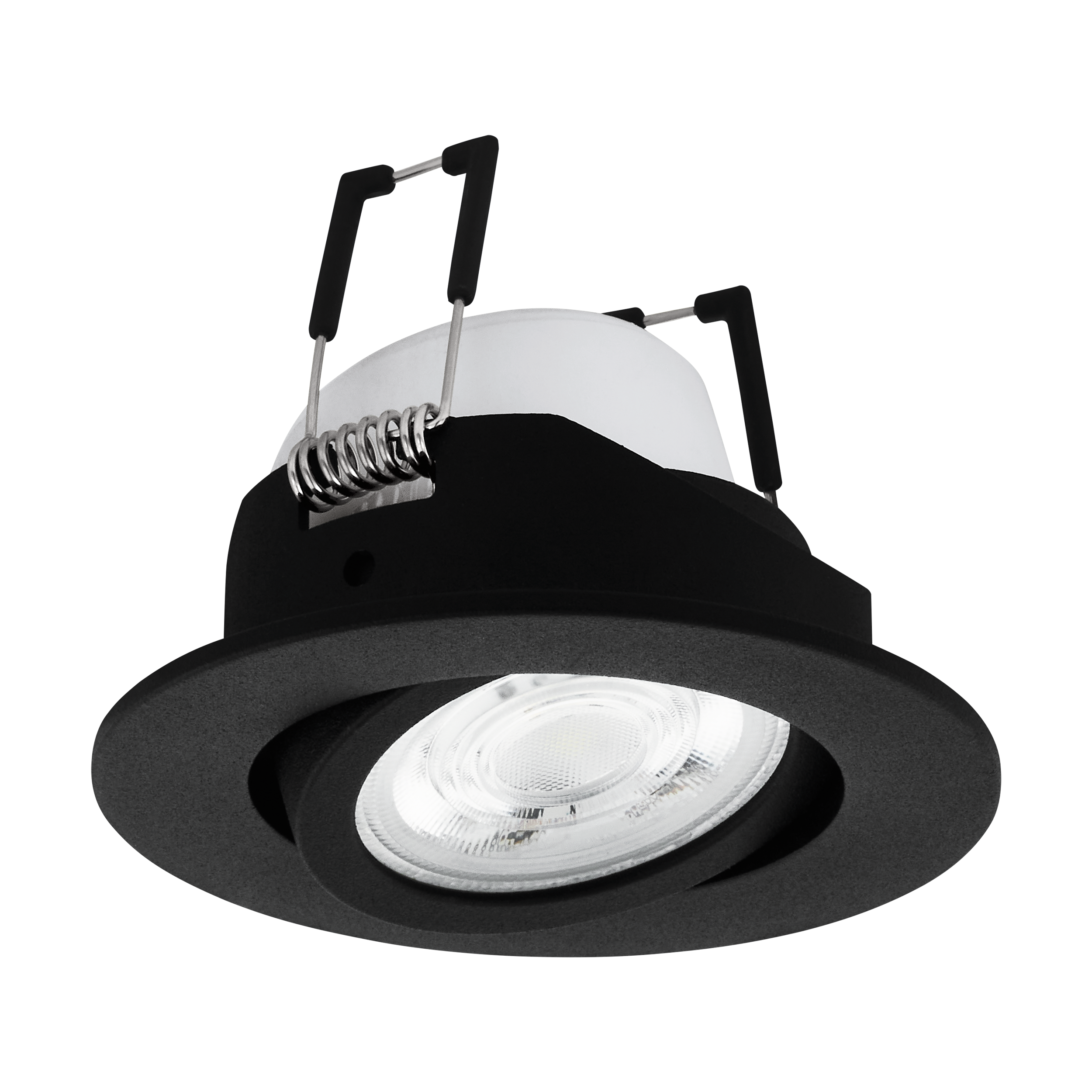 Foco orientable LED negro de 5W intensidad luz regulable | Leroy Merlin
