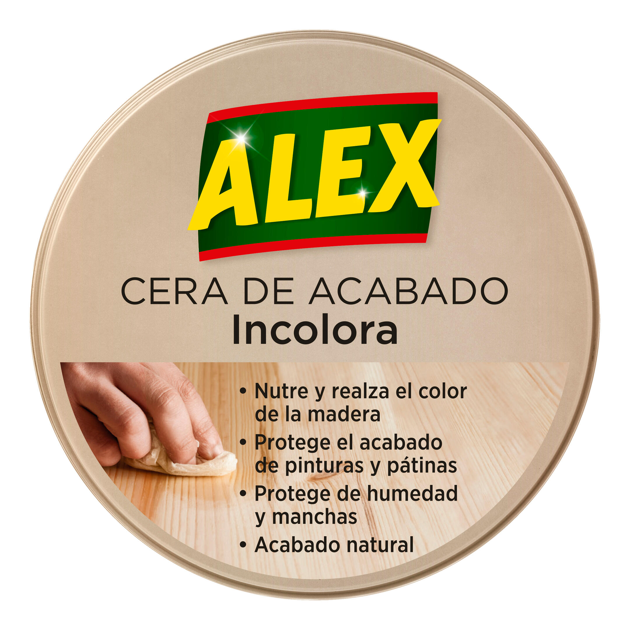 Cera acabado alex 250ml incolora