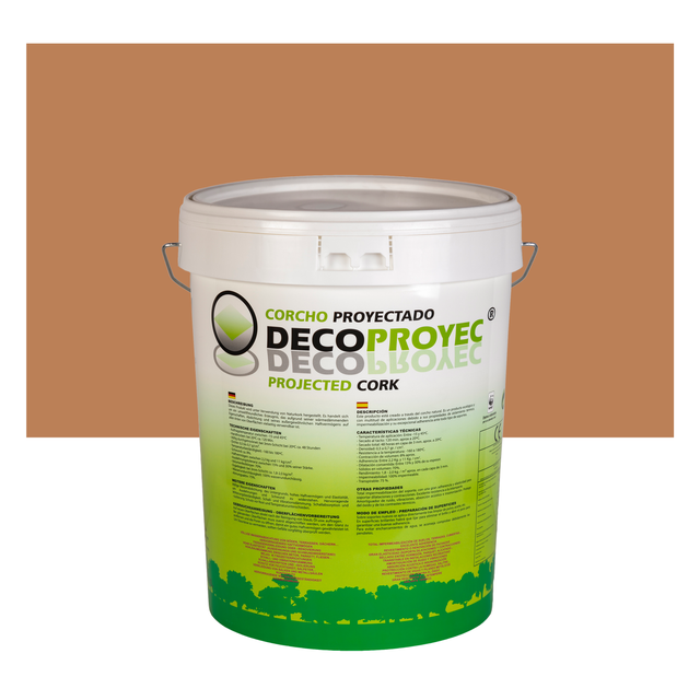 1 ud de Corcho proyectado DECO16 DECOPROYEC 0.31x0.3m Espesor 1mm R = 0.06