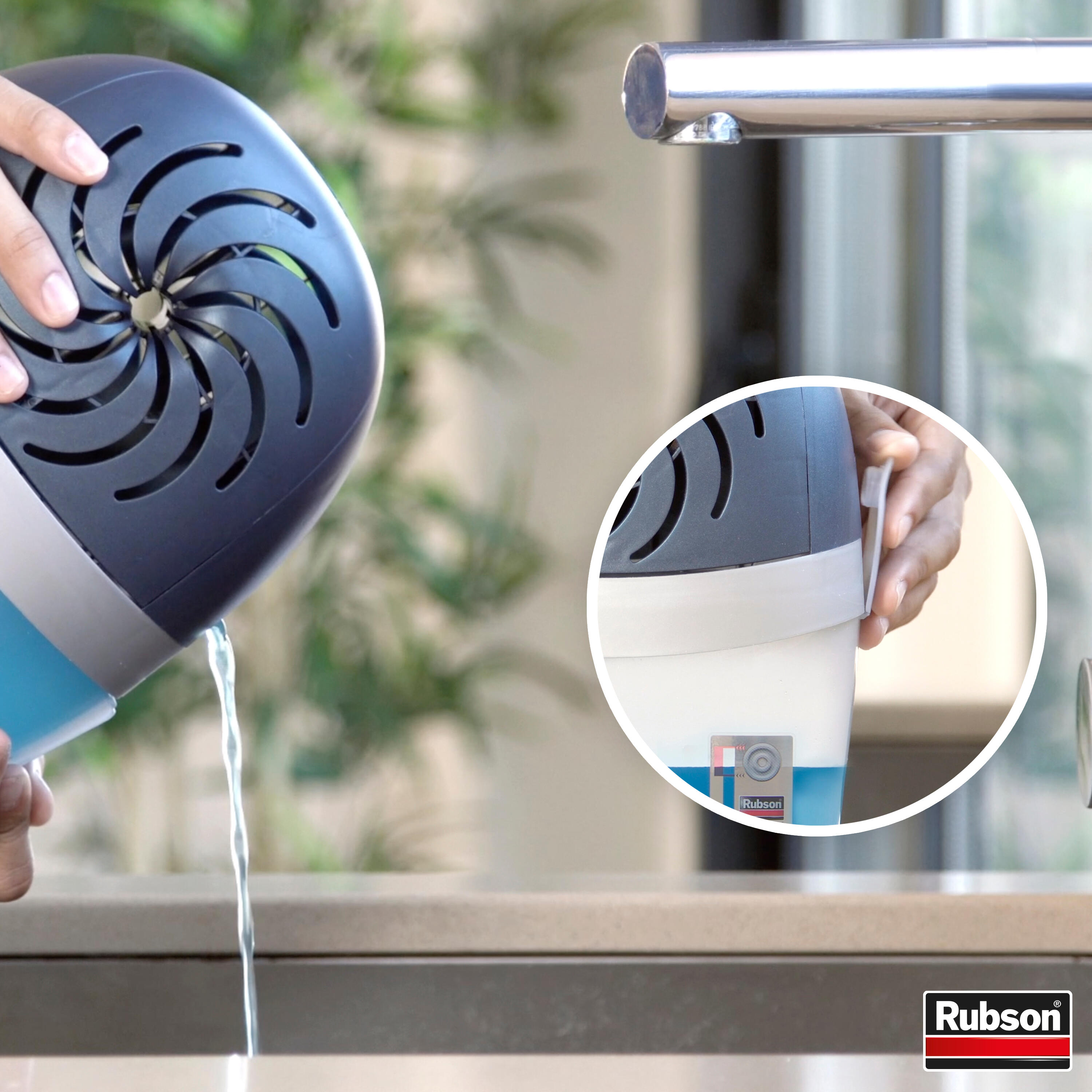 Recarga anti-humidade para Rubson Aero360º baunilha 450gr - 10