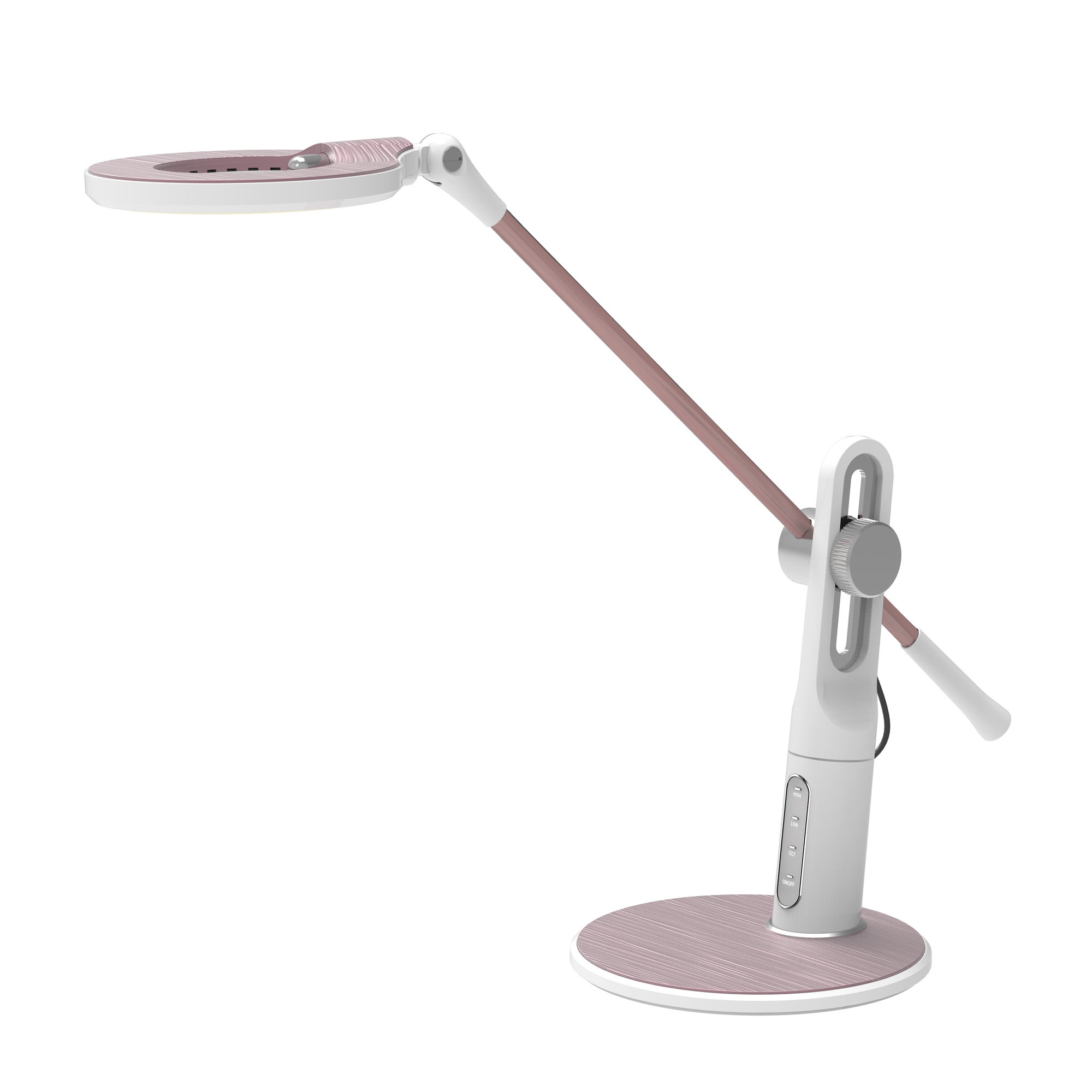 Lámpara de sobremesa led dent oro