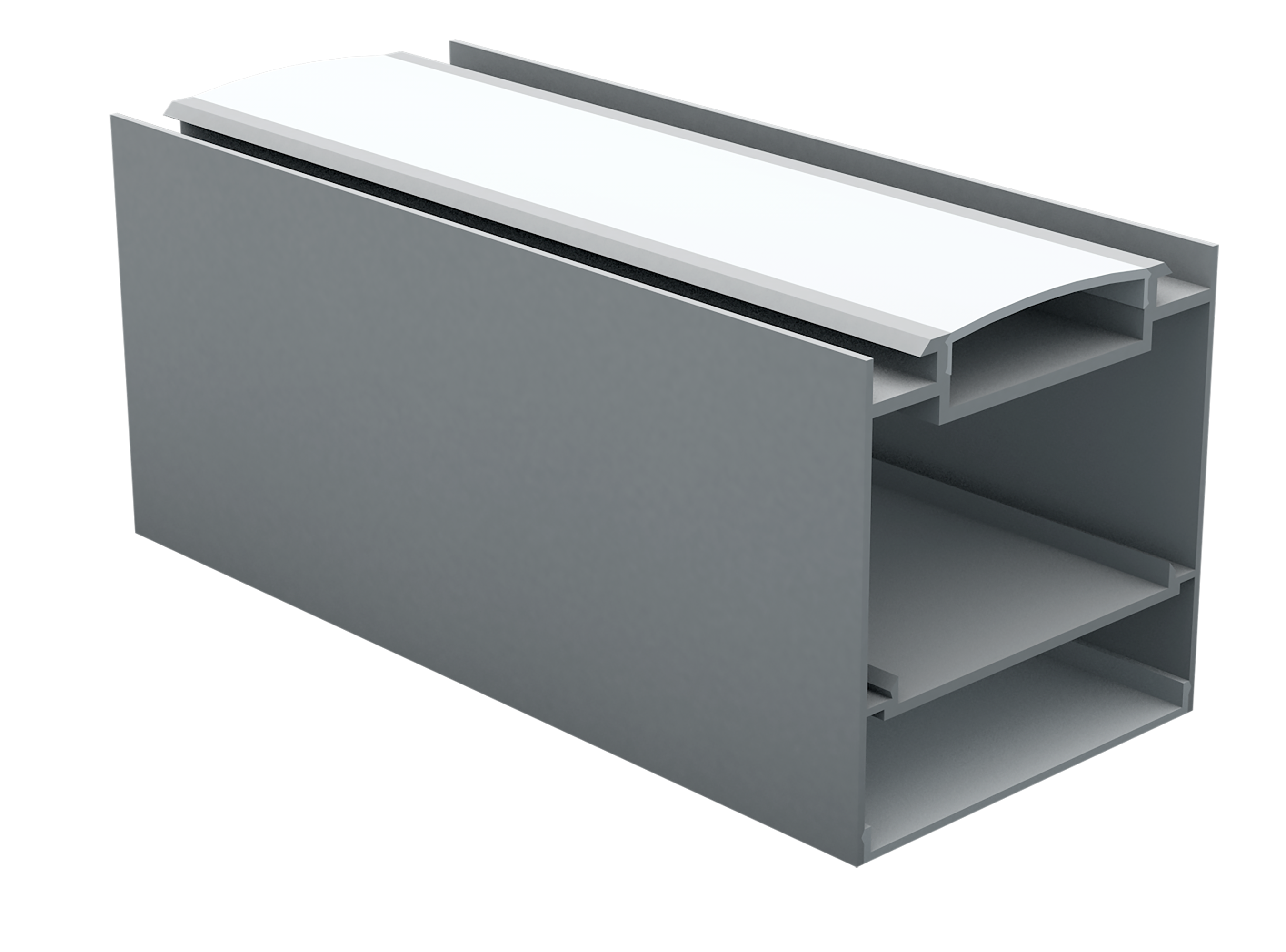 Perfil arriba/abajo 3m níquel