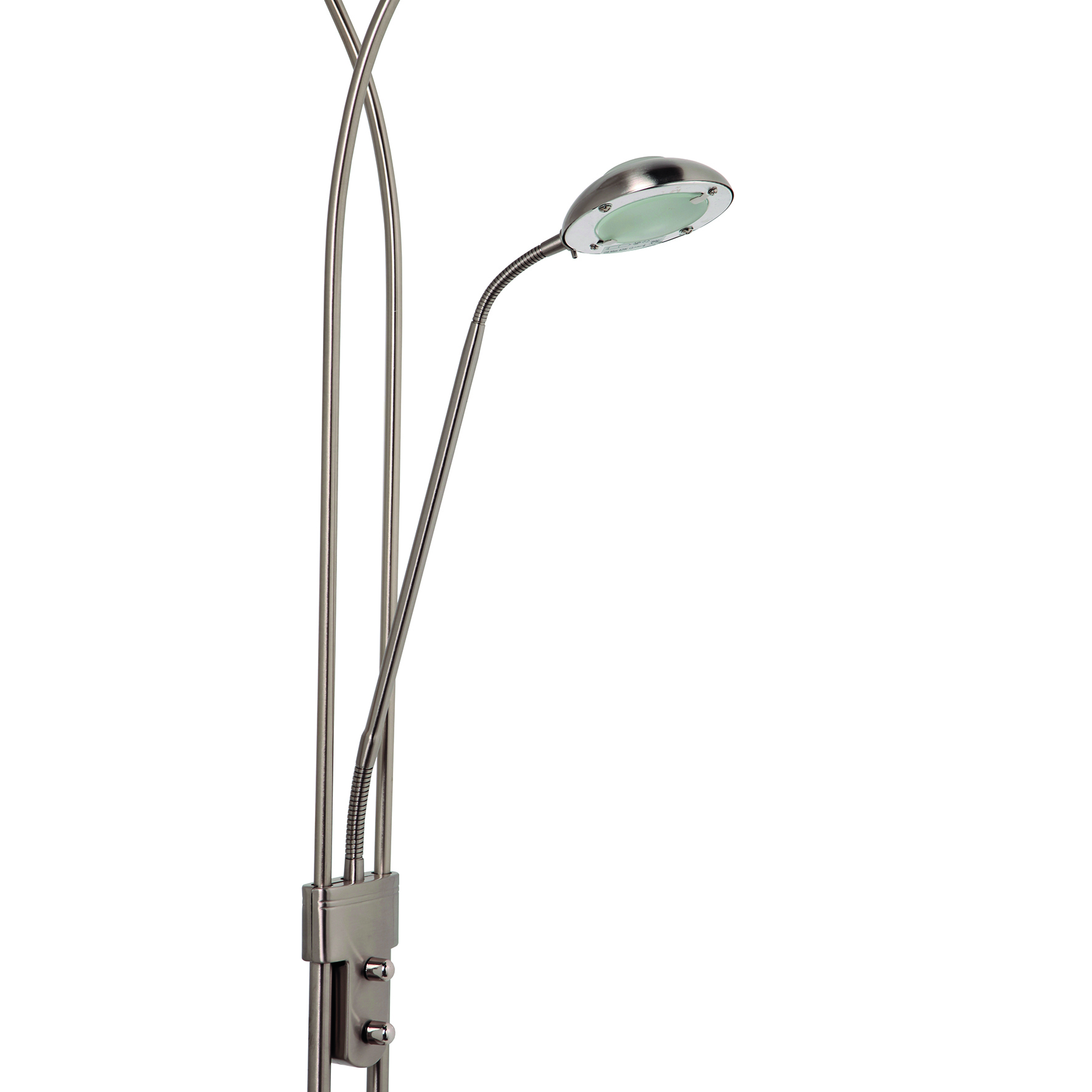 Lampada da terra con luce da lettura Eole , H180.0cmMAX230W +G9 MAX40W INSPIRE - 6