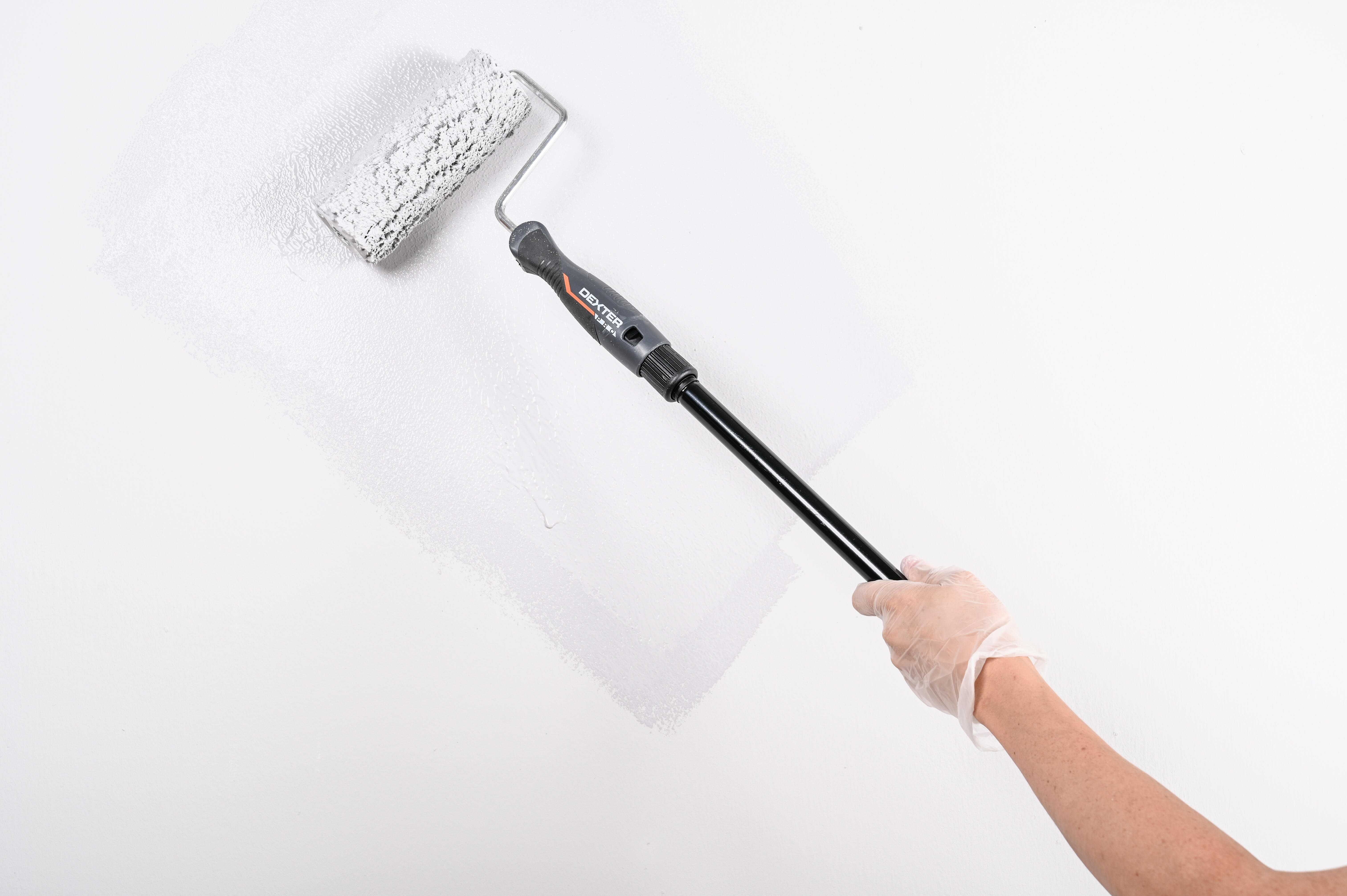 Alargador para pintar de acero desde 112 hasta 200 cm de longitud. Empuñadura ergonómica. Tipo de sujeción encajar. - 3