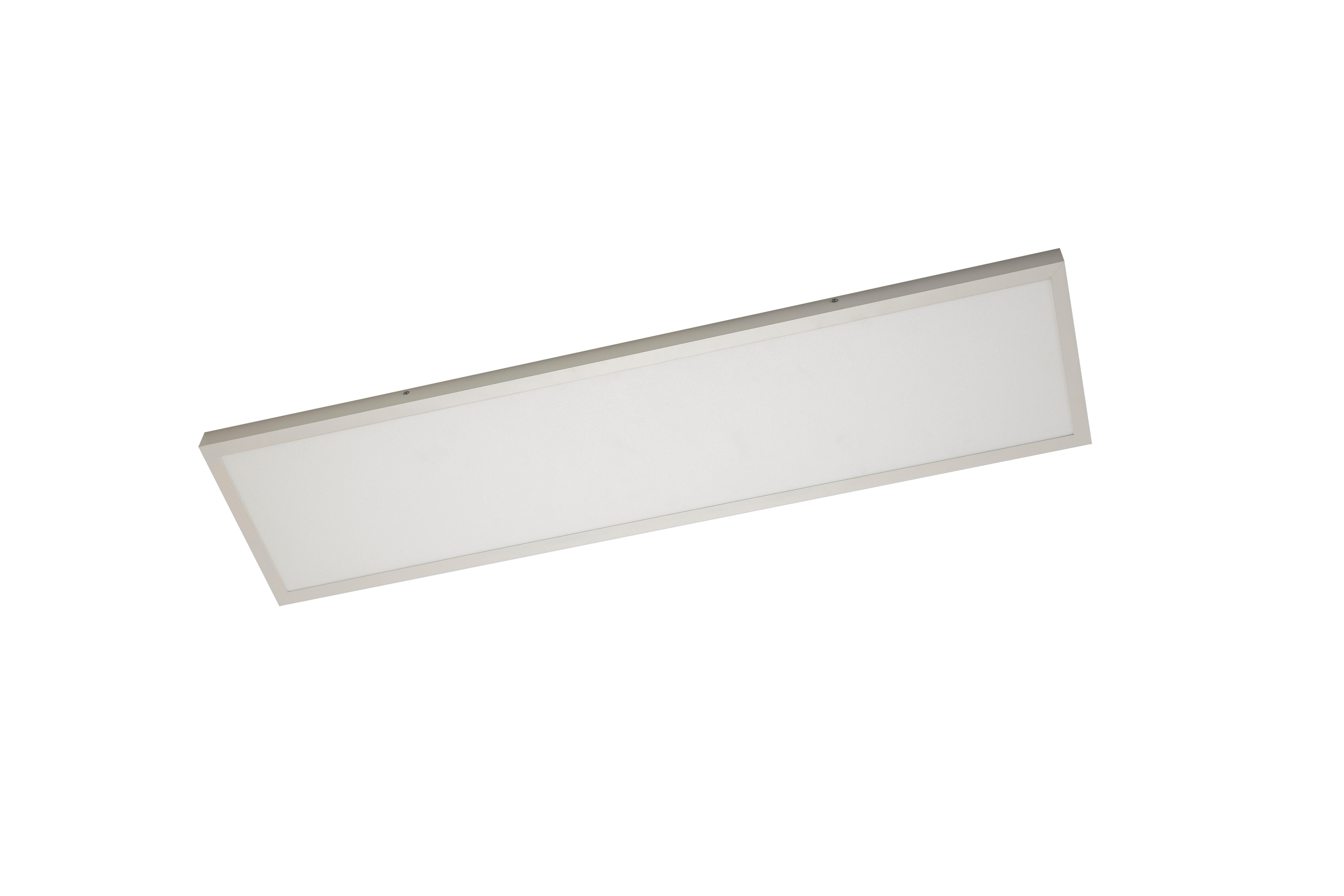 Panel led panel led superficie 120x30 48w rectangular con blanco