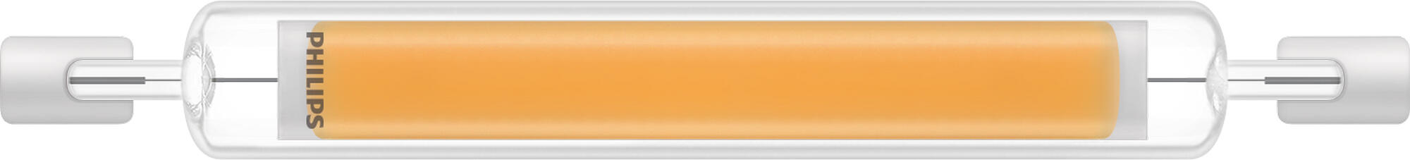 Bombilla led r7s, 118 mm tubo 970 lúmenes 8w de 4000k