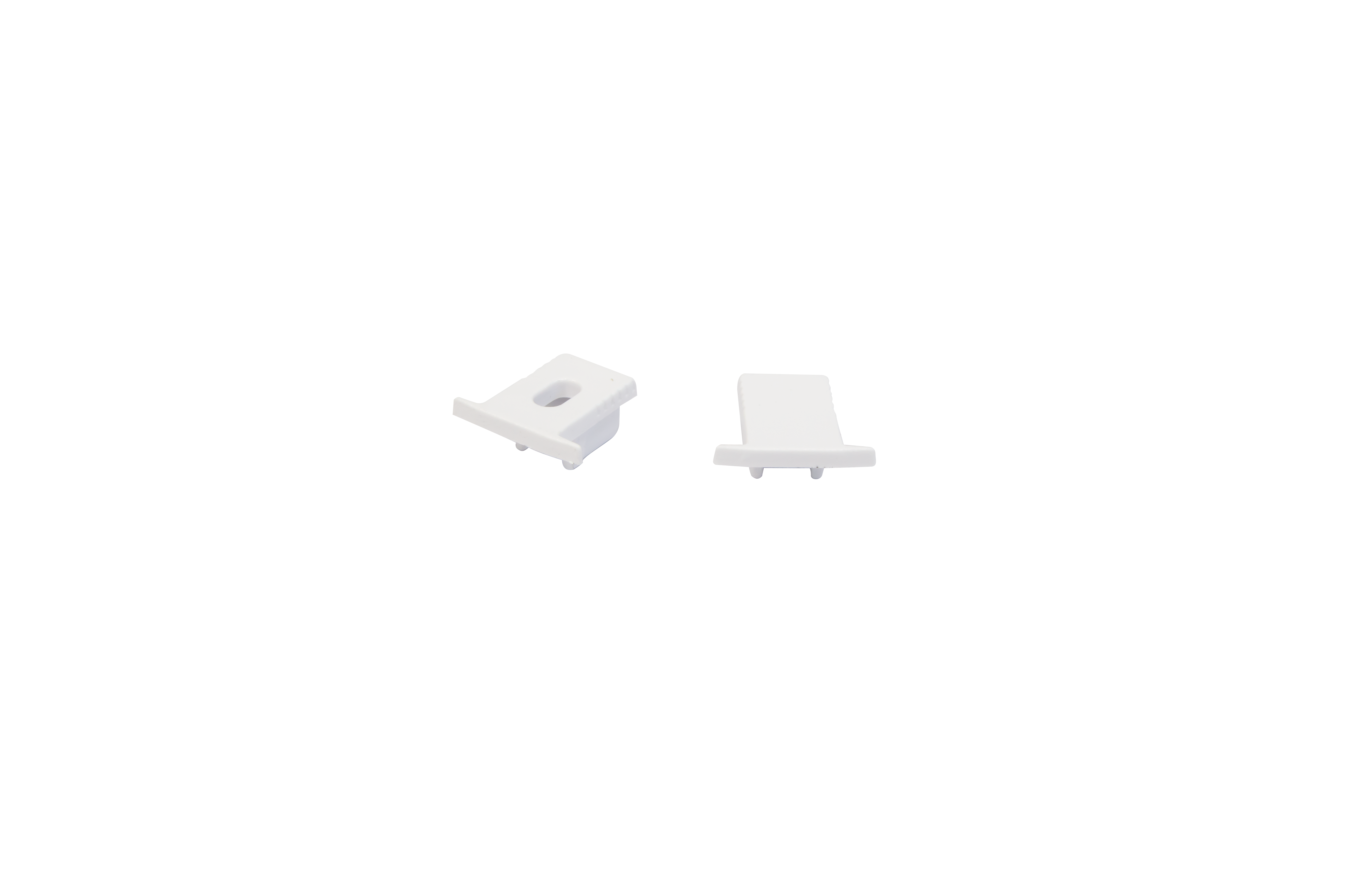 Tapas de perfil para tira led de plástico de 5.5 mm de longitud