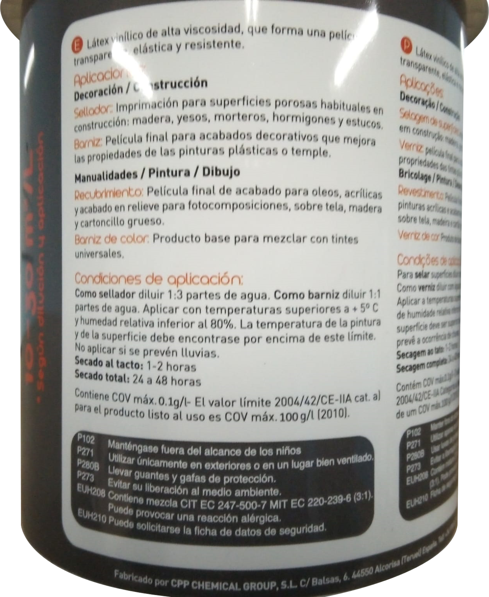 Imprimación al latex OK incoloro 0,75L - 2