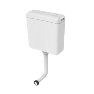 Cassetta WC KARIBA 2008 In ABS - Installazione A Parete, Capacità Regolabile 6/9 Litri, Coibentata, Silenziosa, Mono Tasto - 3