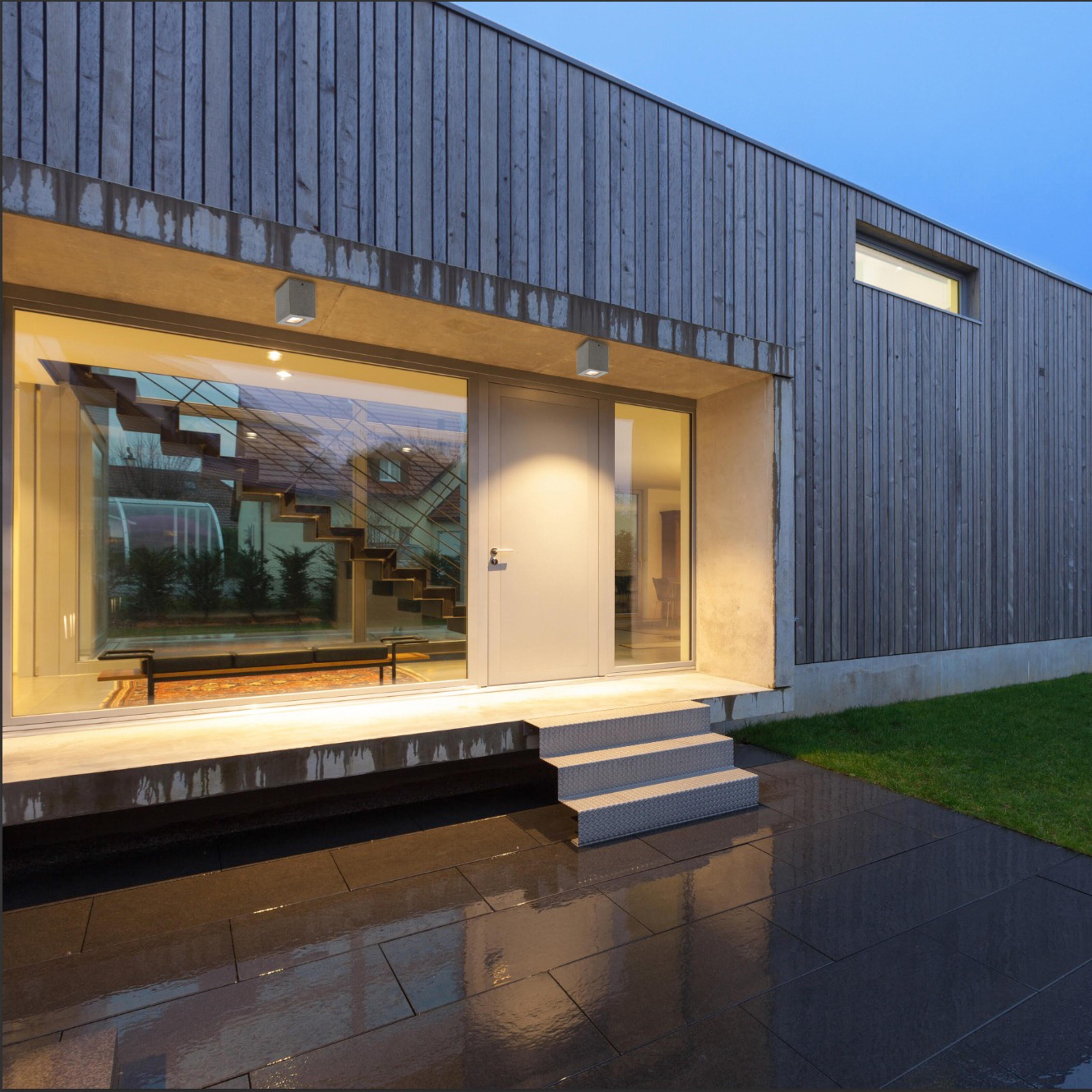 Aplique plafón exterior alma gu10 gris