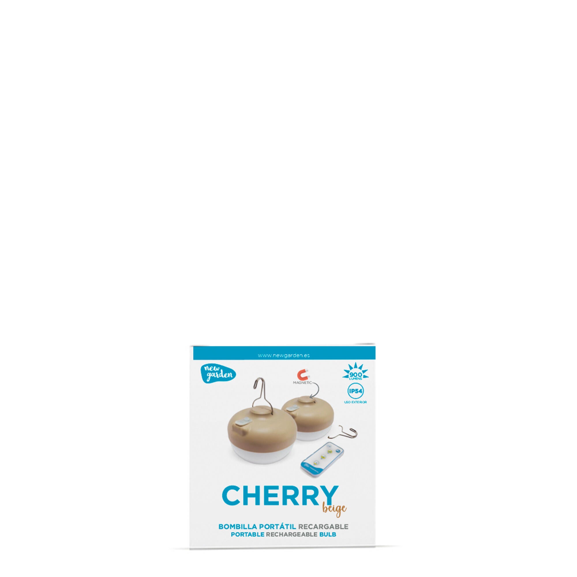 Lampada da esterno senza fili CHERRY BULB BATTERY BEIGE beige , luce dal bianco caldo al neutro IP54 NEWGARDEN - 16