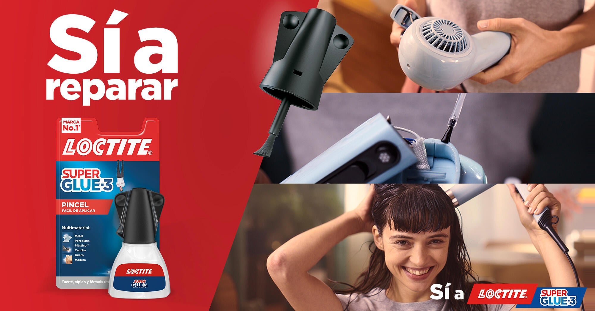 Pegamento instantáneo Super Glue-3 Loctite 5 gr con pincel transparente para metal, cuero, madera, cerámica, plástico, cartón, impermeable, resistente a las intemperies, resistencia de vibración, se puede pintar. Para unir materiales. - 8