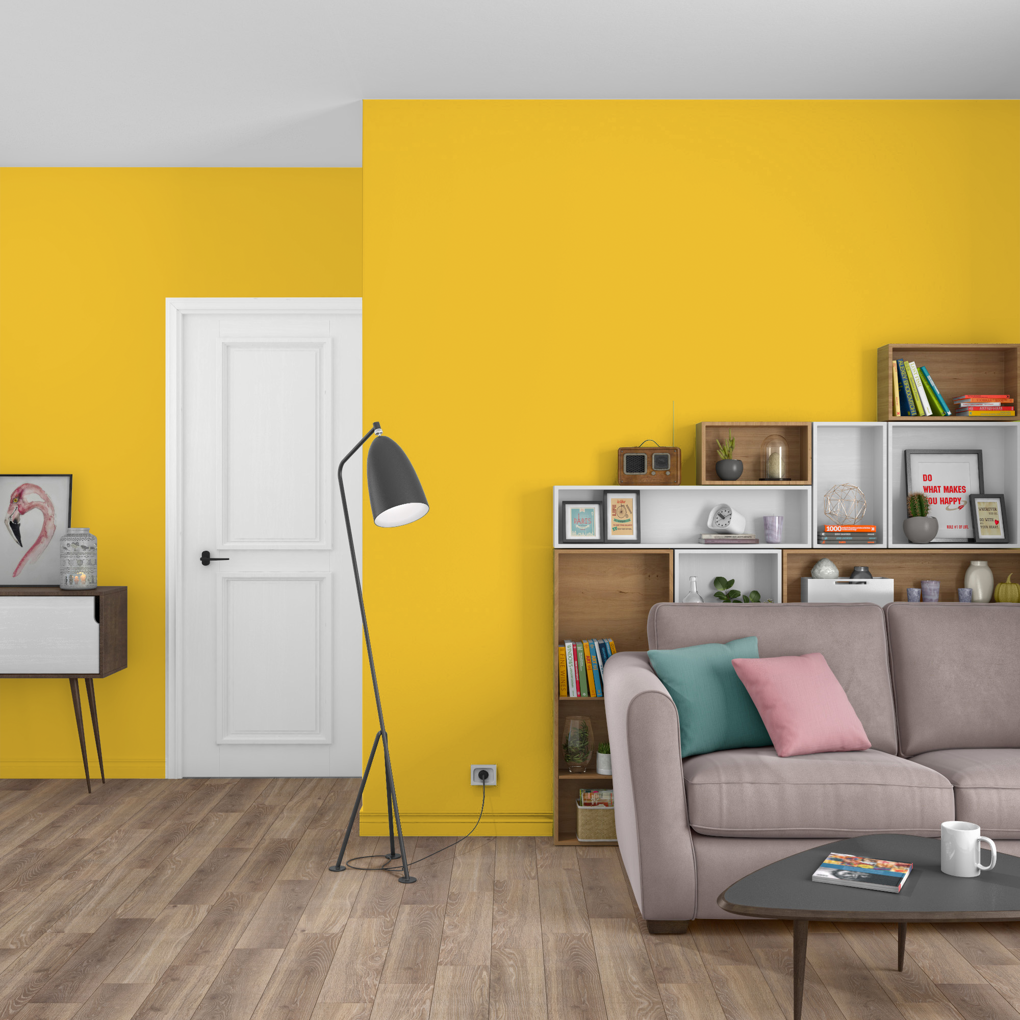 Tinta de interior decorativa LUXENS MATE 4L BANANA 3 - 10