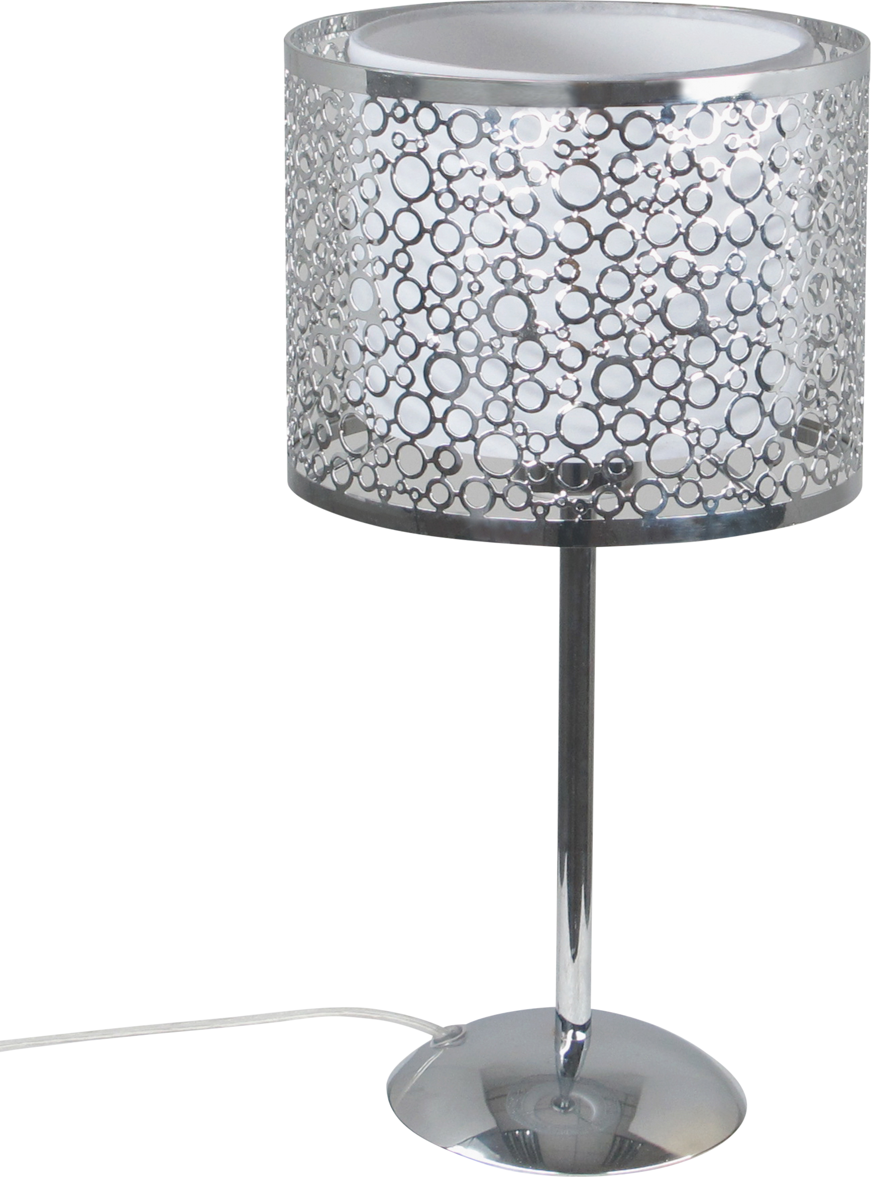 Candeeiro de mesa A-ACTUAL CIRCLES CROMADO - 2