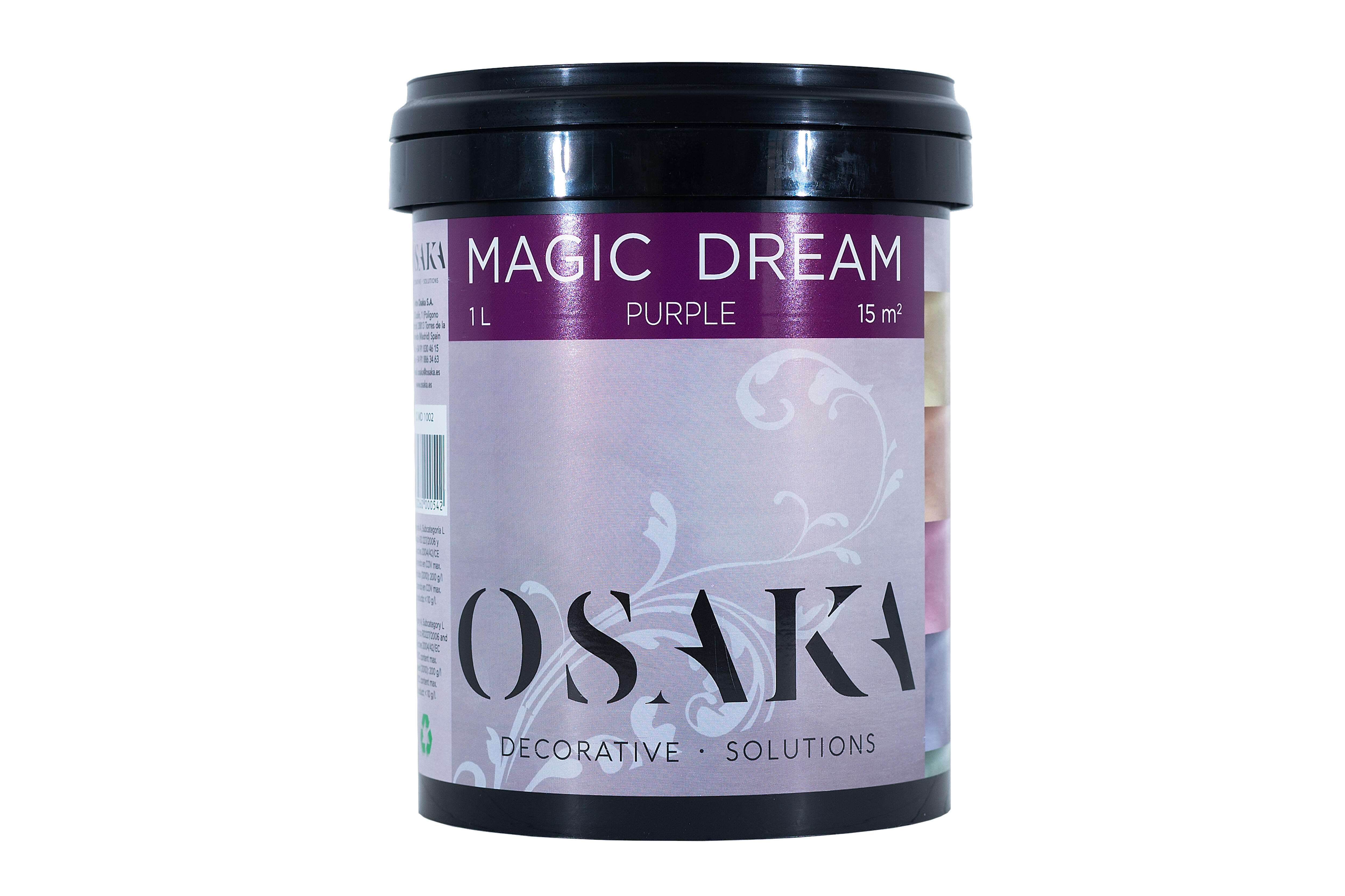 Pintura decorativa con efectos magic dream osaka 1l purple