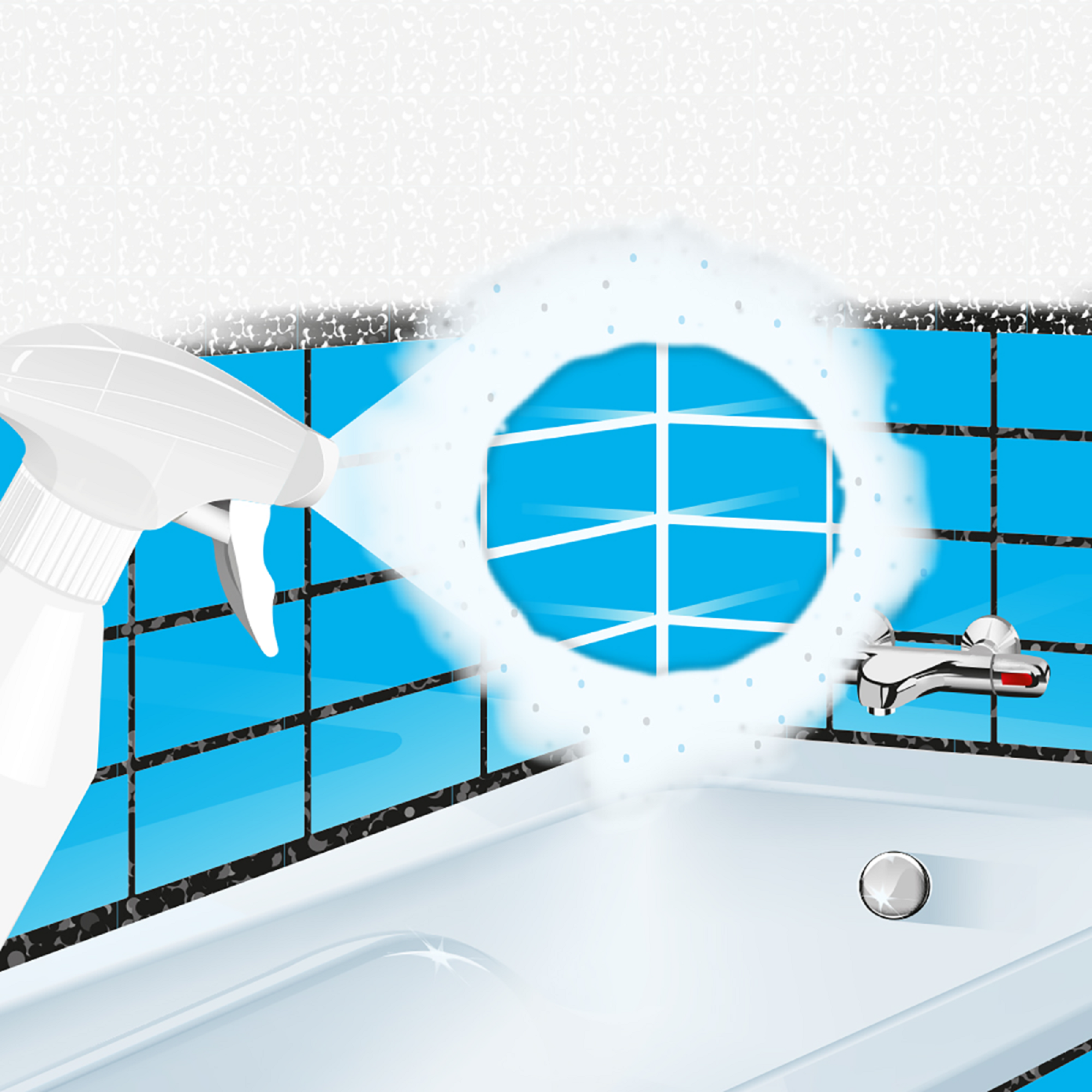 Spray limpador mofo em espuma 500 ml HG - 5