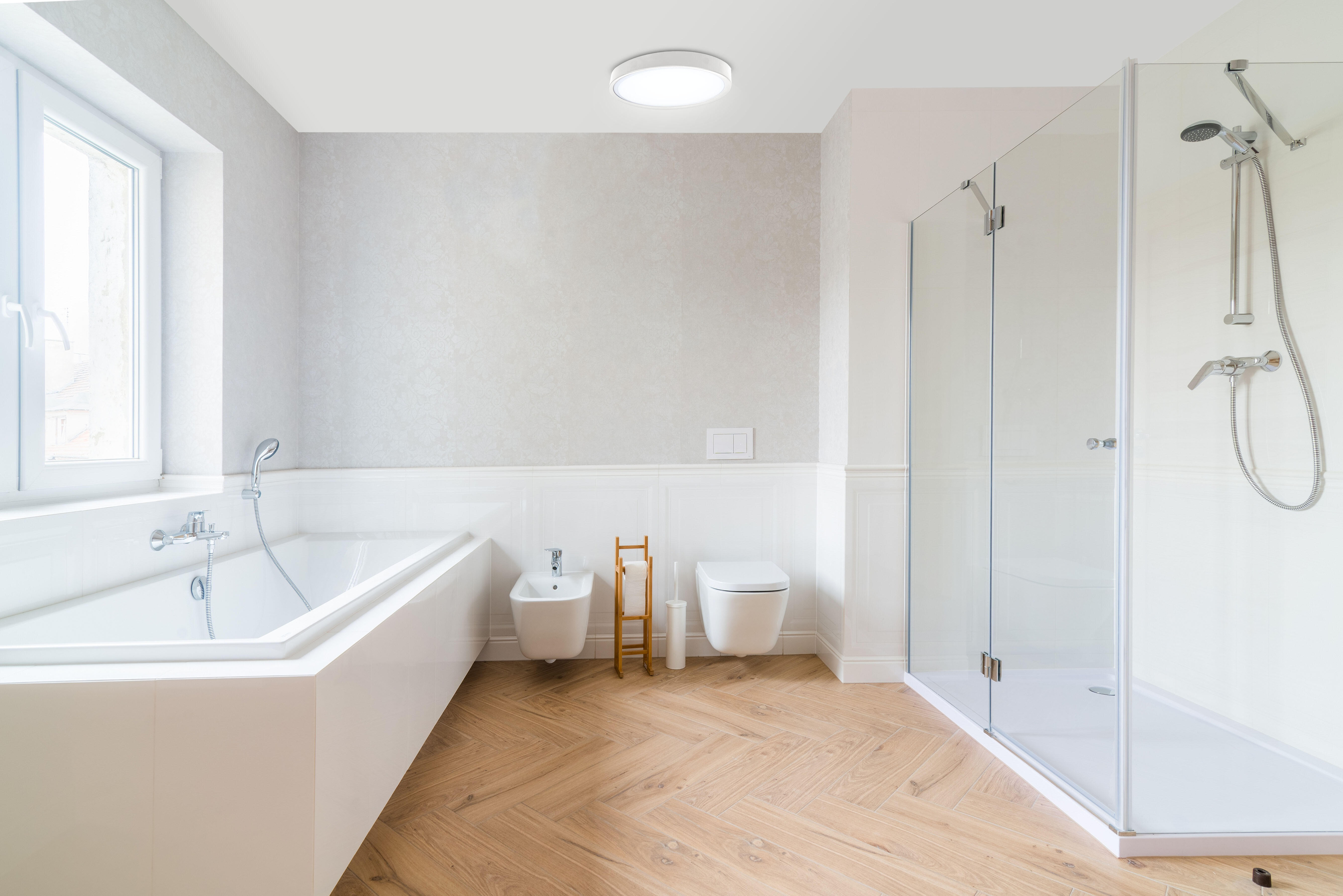 Plafón LED redondo blanco 1350 lúmenes color luz regulable 33 cm diámetro - 3