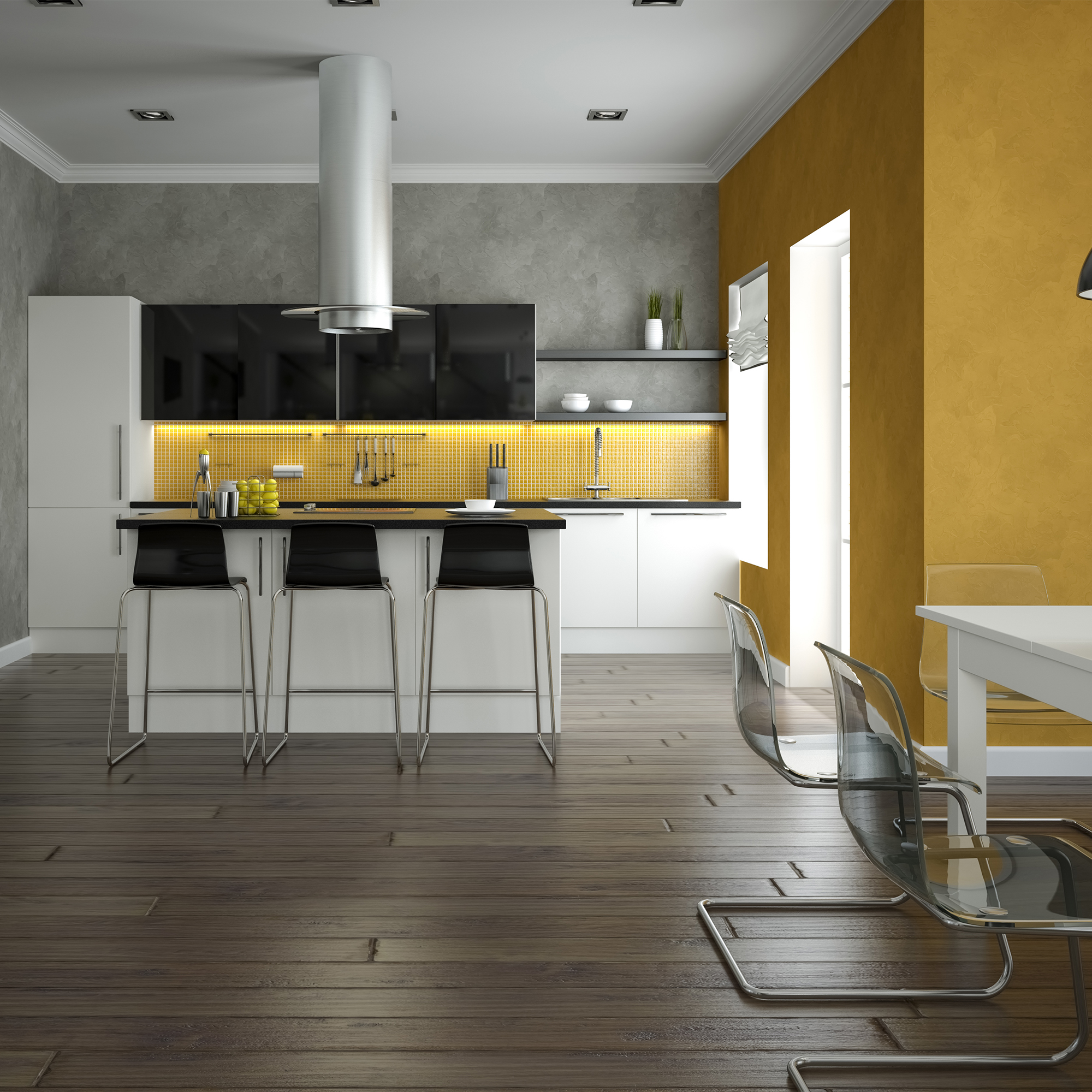 Pintura decorativa con efectos metal Damasco OSAKA color gris plata 2.5 litros - 5