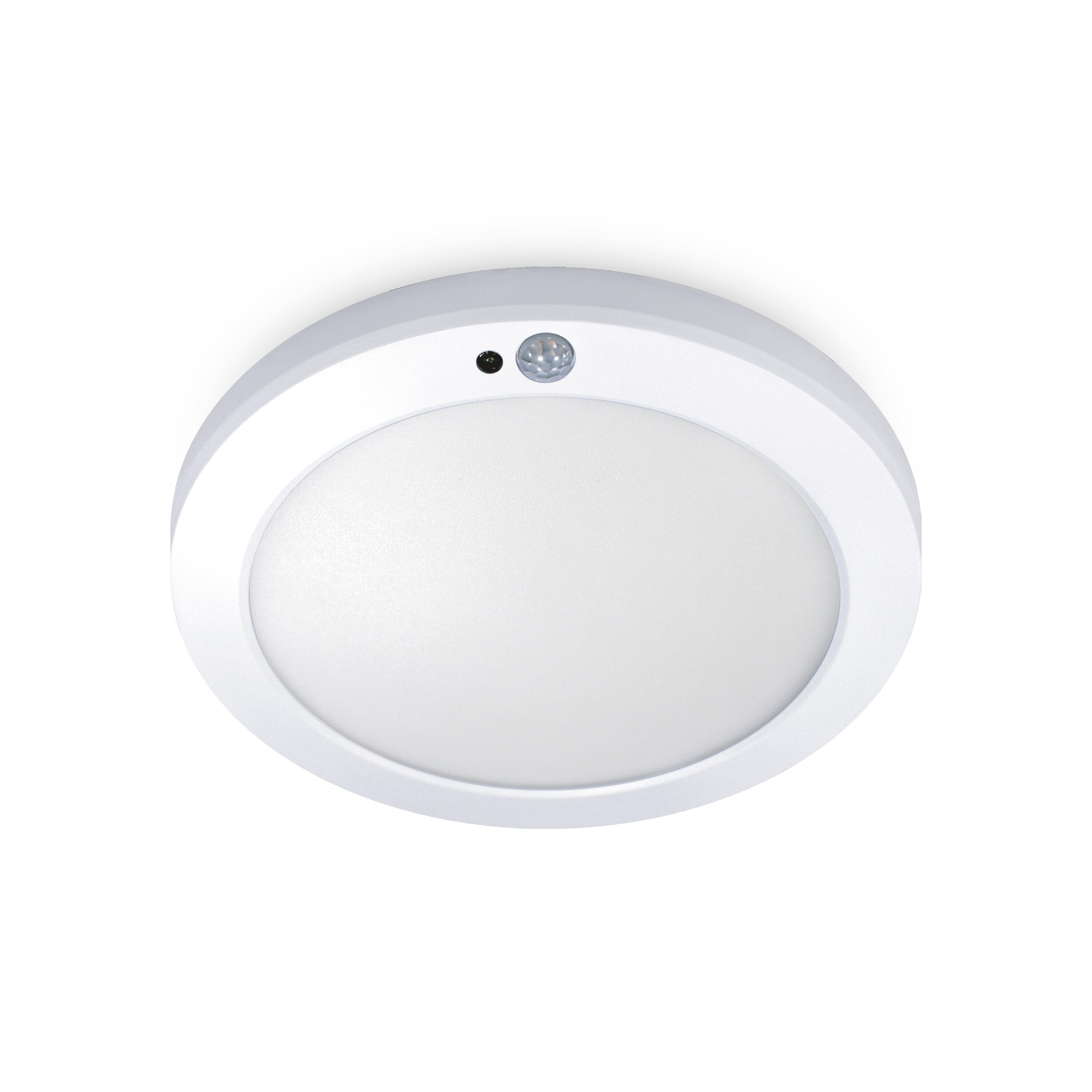 Downlight LED de superficie CRISTAL RECORD Seul blanco redondo ø22 cm 1750 lm 20 W color luz de cálida a fría CCT (3000K-6500K) IP20 - Foco LED de superficie para techos con selección de Kelvin antes de la instalación y sensor crepuscular - 5