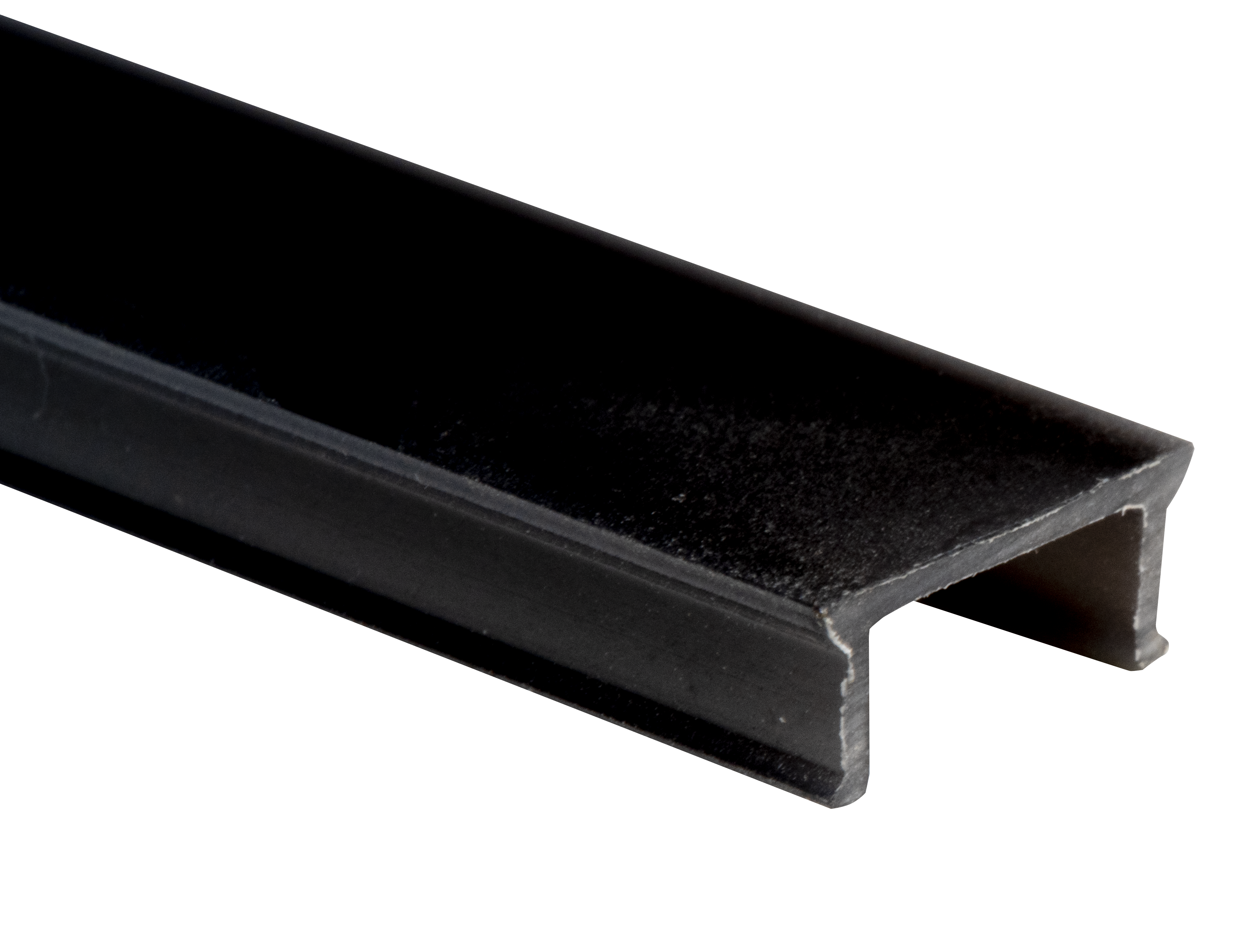 Difusor negro perfil escalón 66x27