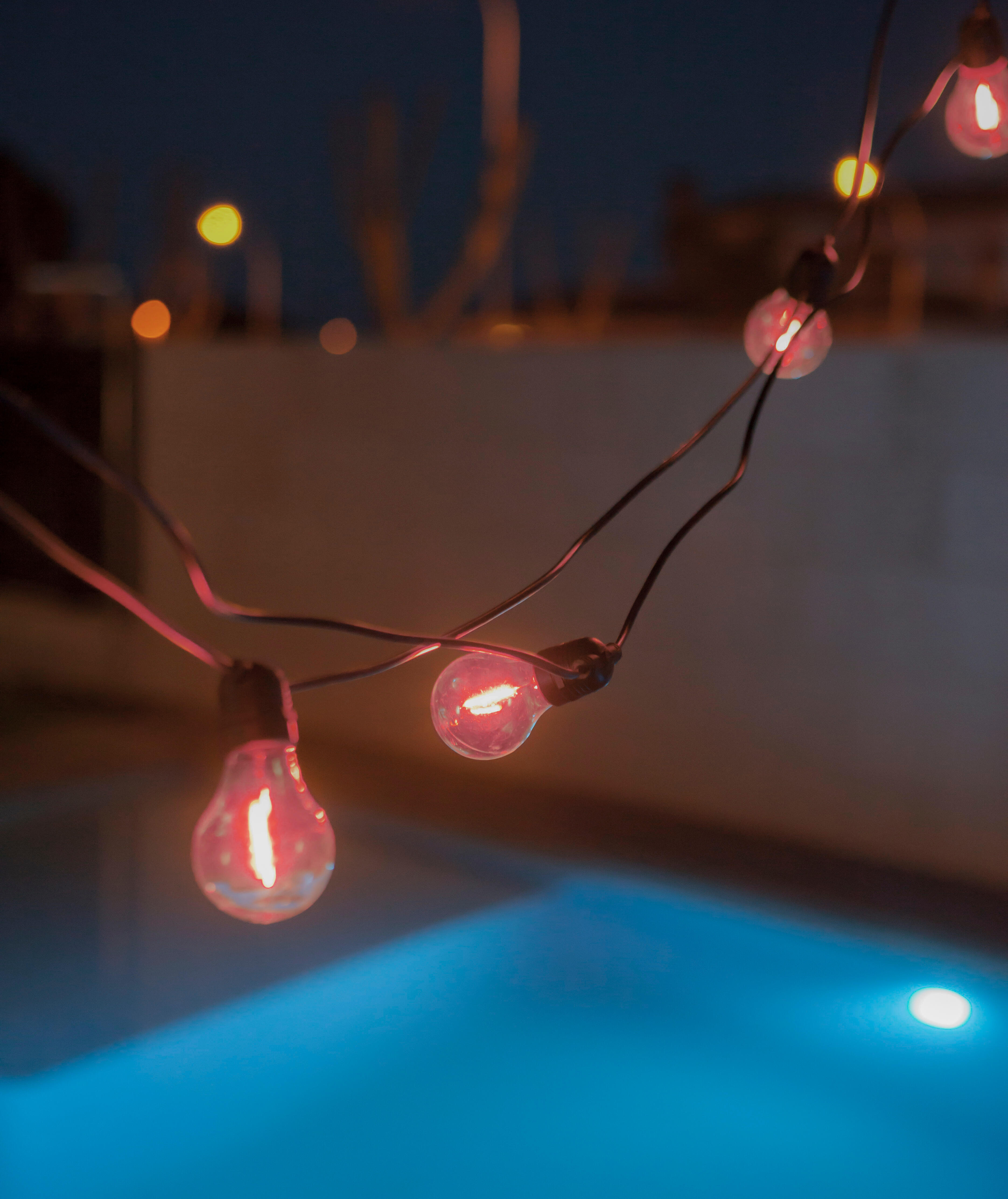 Grinalda solar Allegra  IP44 4.5LM 10 luzes RGB com comando - 18