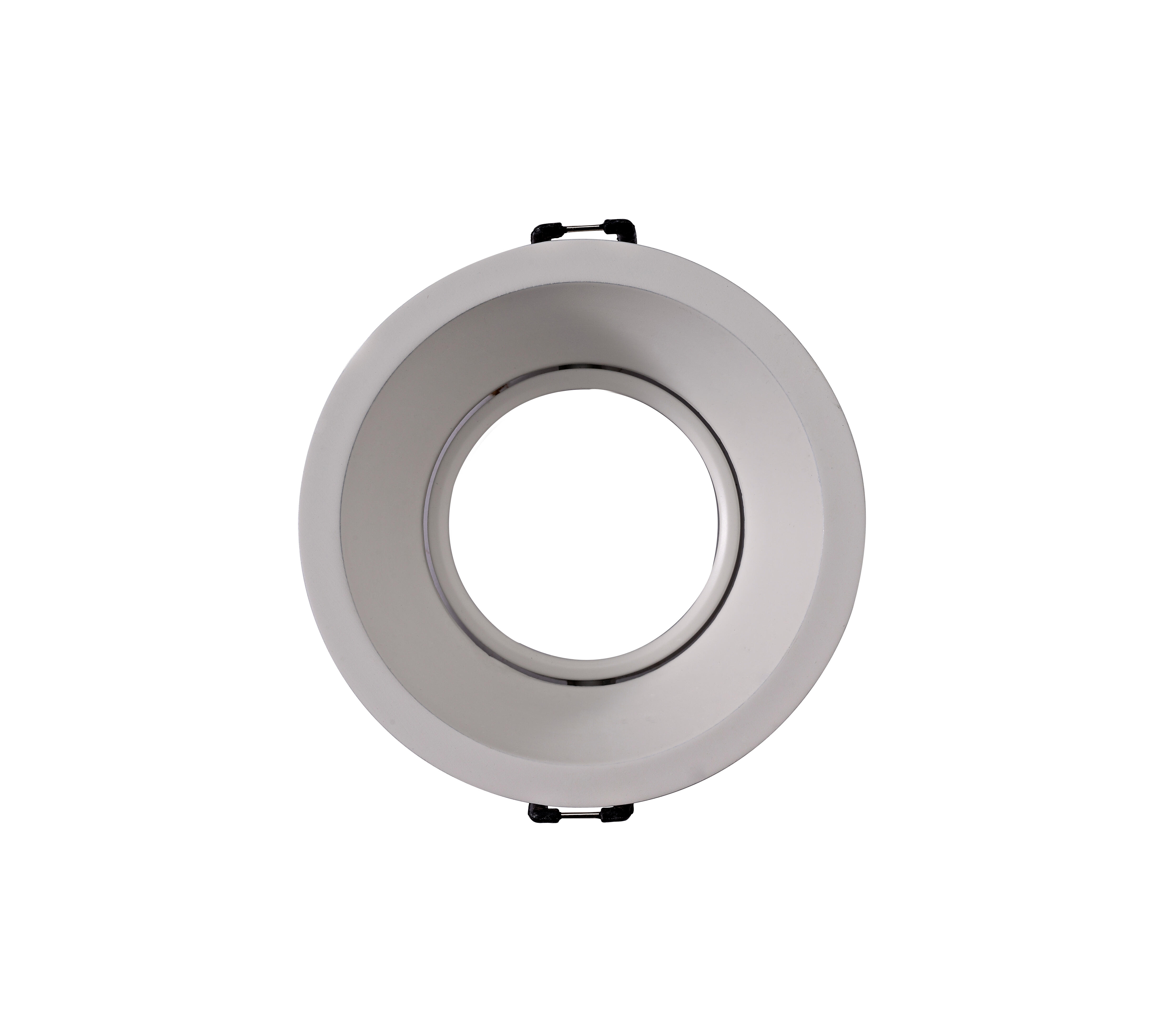 Downlight blanco redondo compatible con bombilla GU10 MANTRA Comfort ø9.6 cm IP20 - Foco para techos - 4
