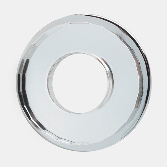 Leroy Merlin Downlight redondo cromado compatible con bombilla gu10 ø9 cm ip20, foco para techos 