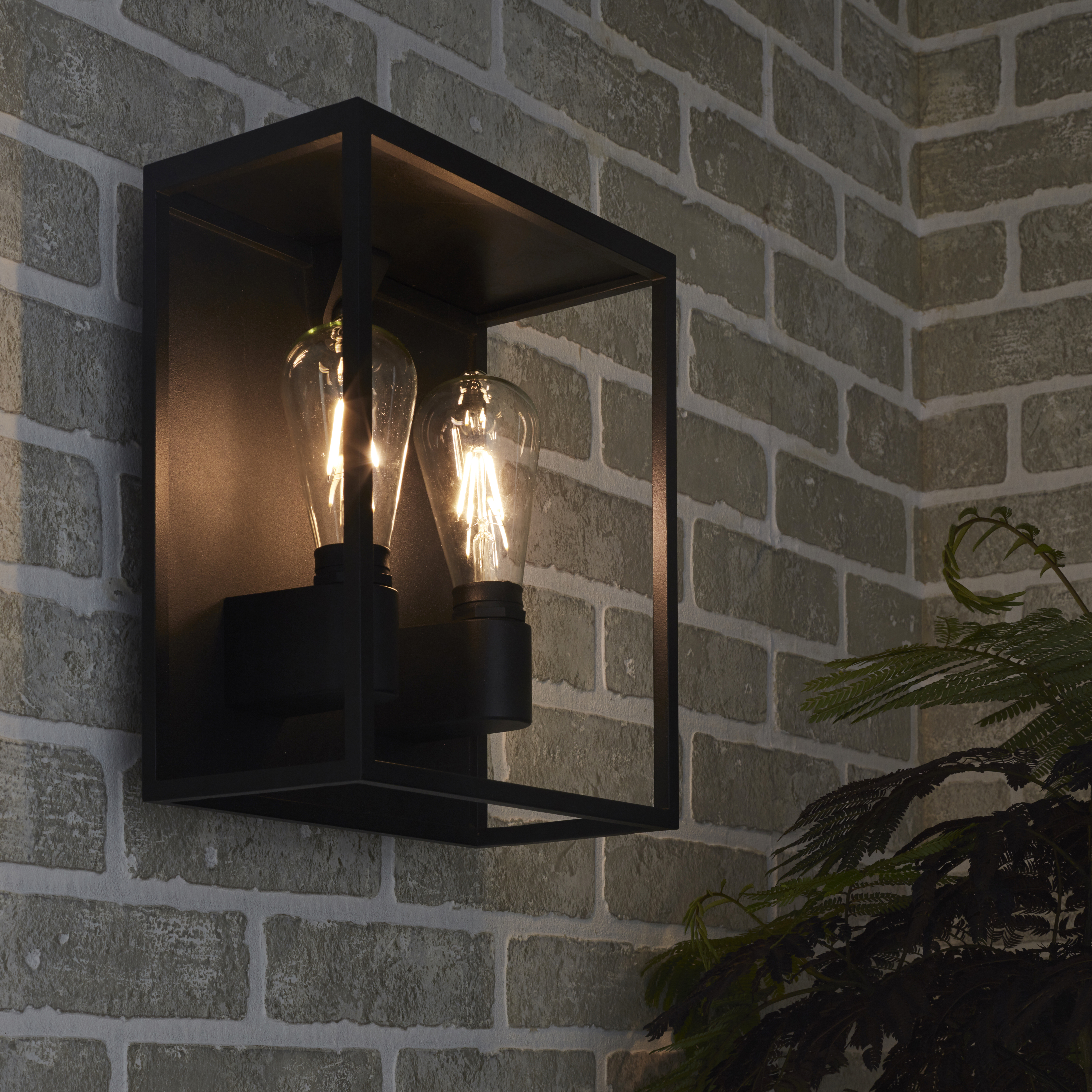 Candeeiro de parede exterior solar Omalia 300lm 2700K Inspire - 7