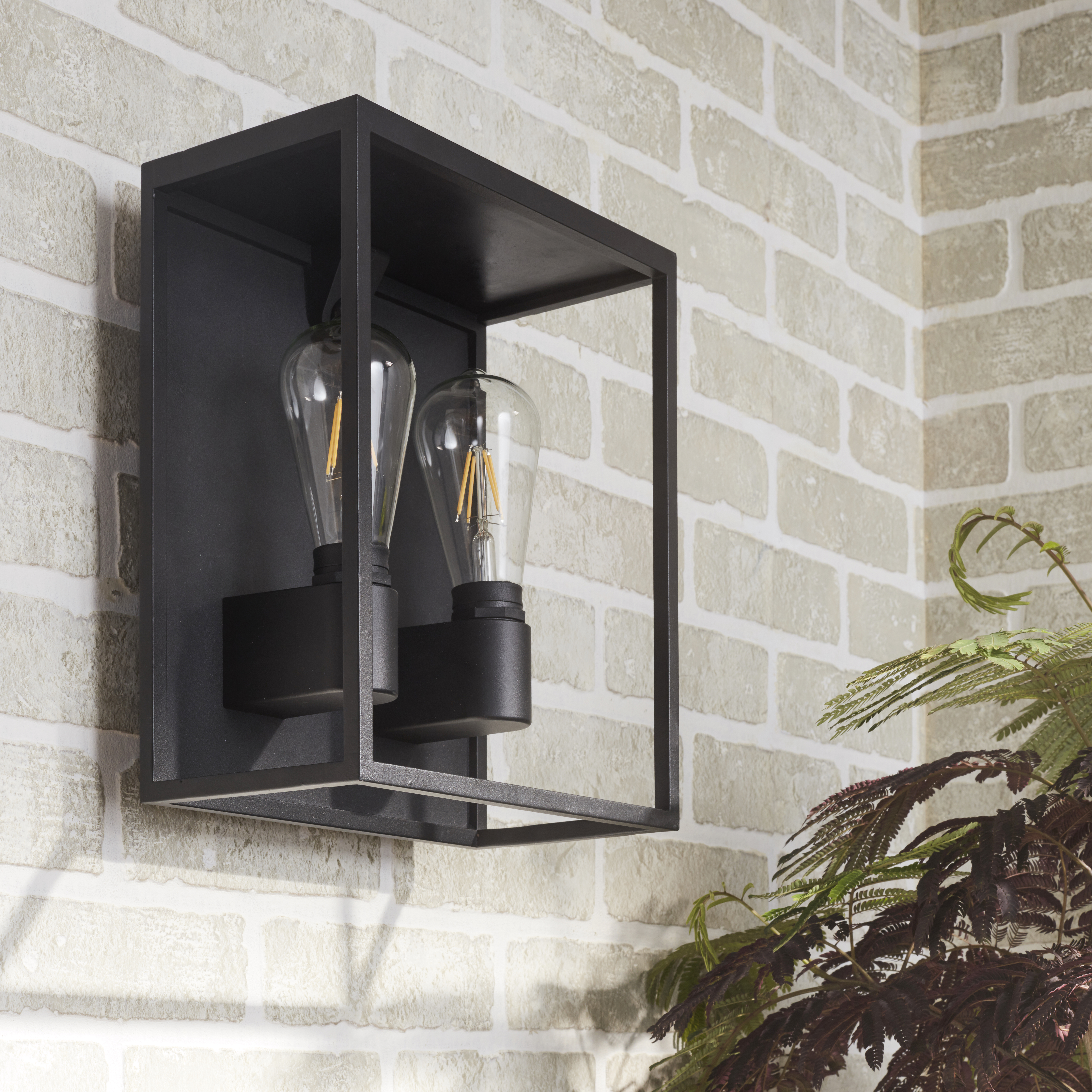 Candeeiro de parede exterior solar Omalia 300lm 2700K Inspire - 4