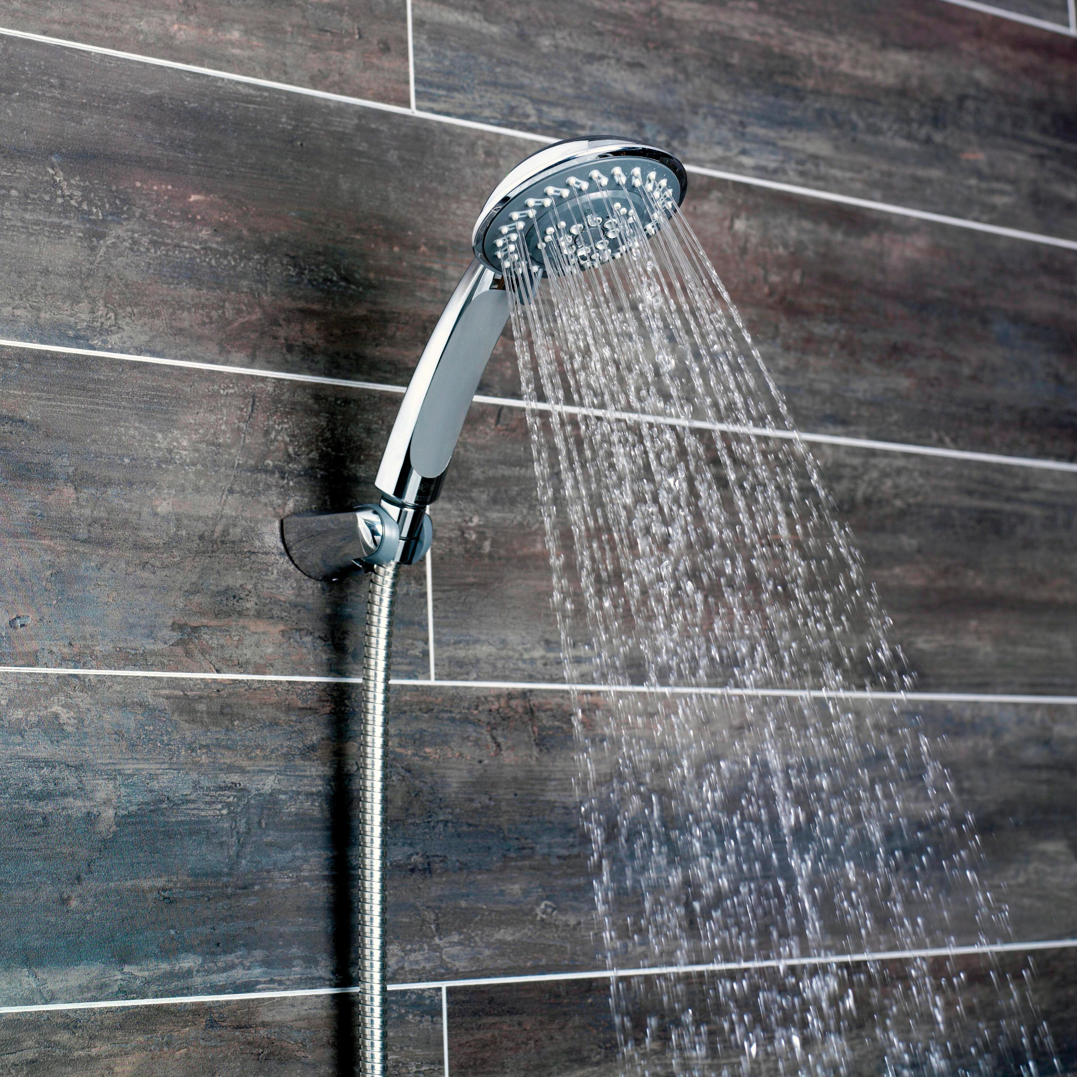 Pommeau de douche 4 jets, flexible et support, SENSEA Docce - 4