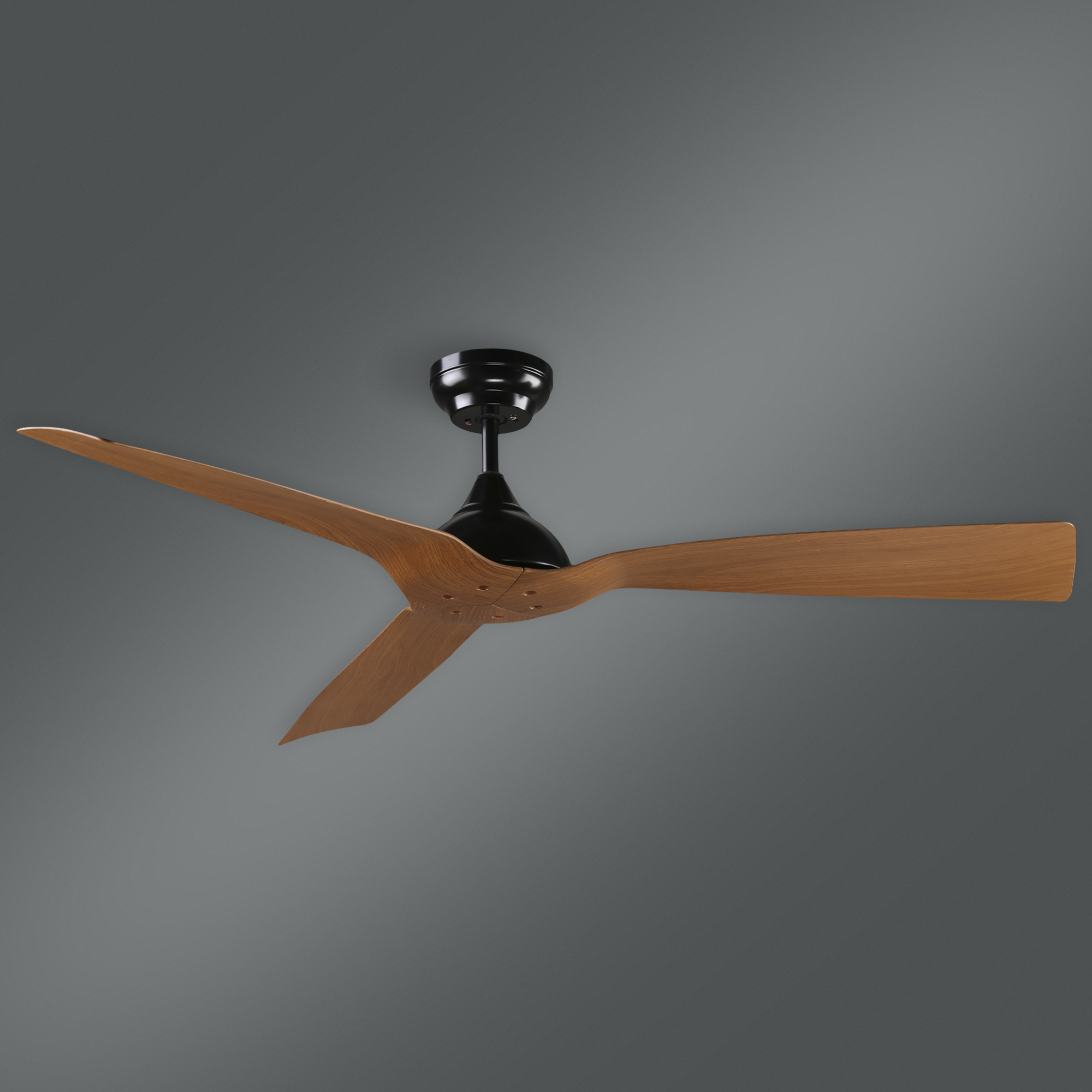 Ventilador de techo sin luz silencioso DC exterior Arte Confort Areia negro 132 cm - 3