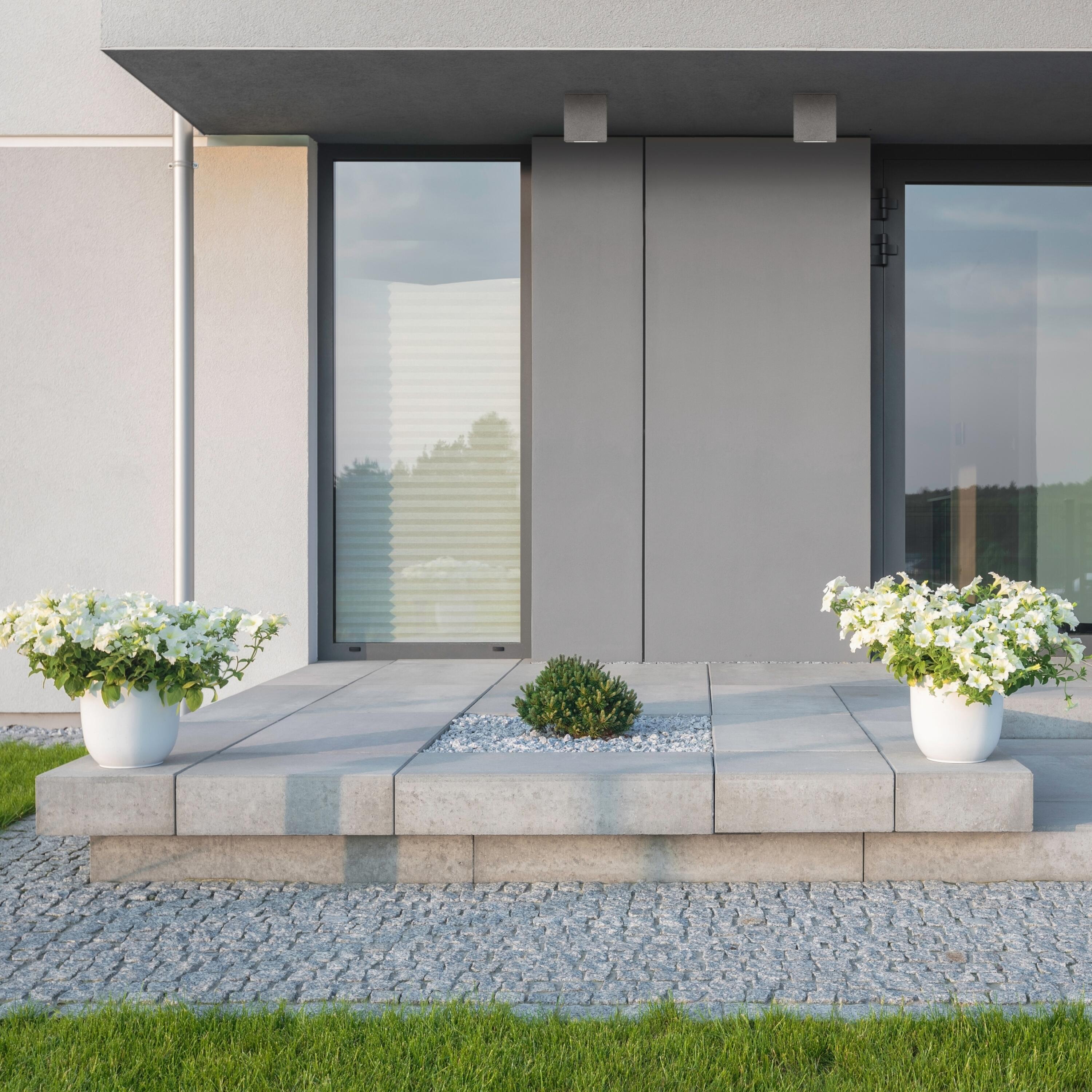Aplique plafón exterior Alma GU10 gris - 3
