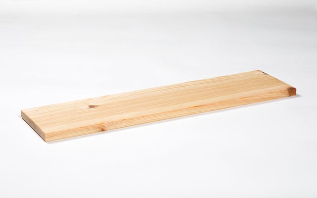 Balda de pino natural 800X250X25MM