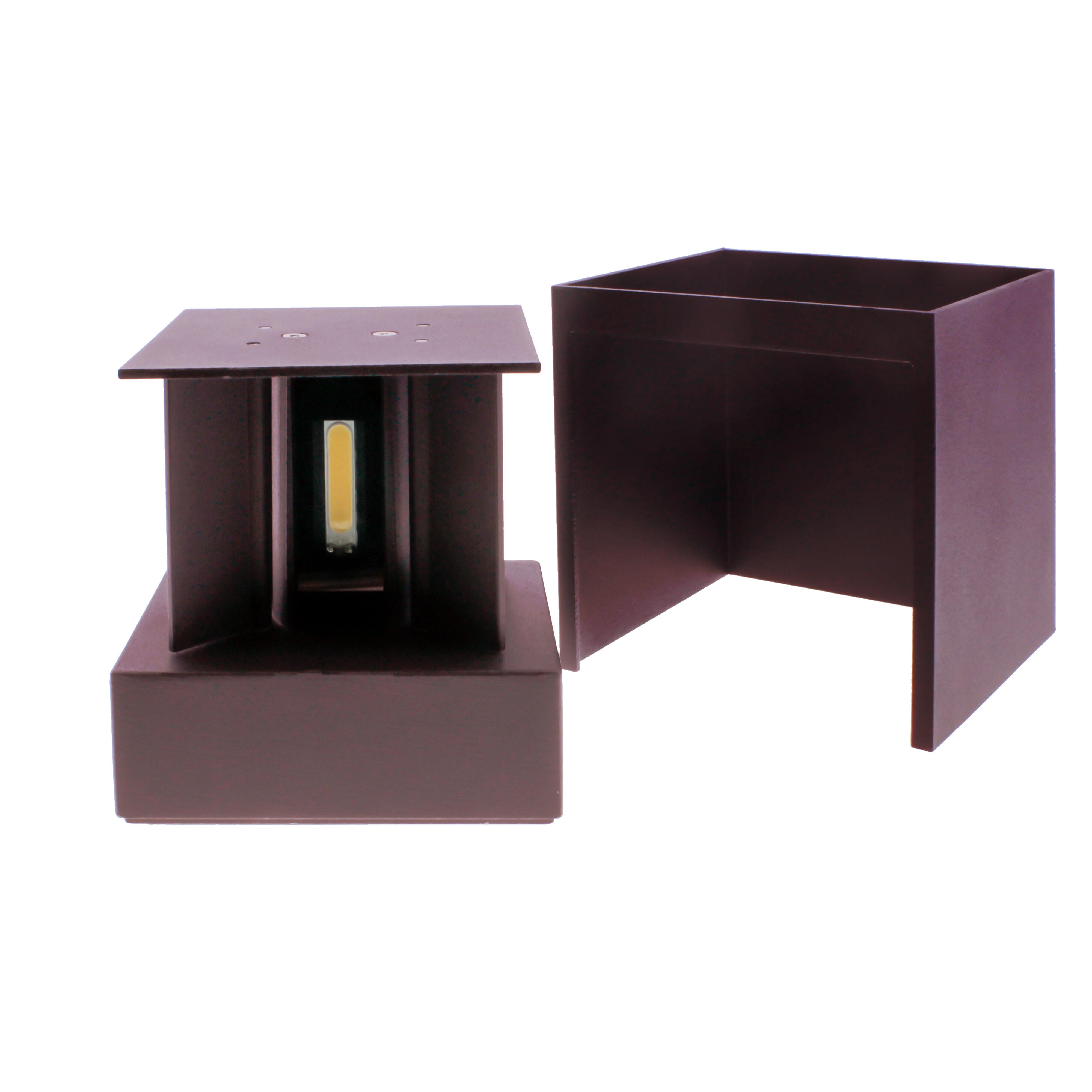 Plafón Open  Módulo LED 1400 lm marrón 10 cm blanco - 9