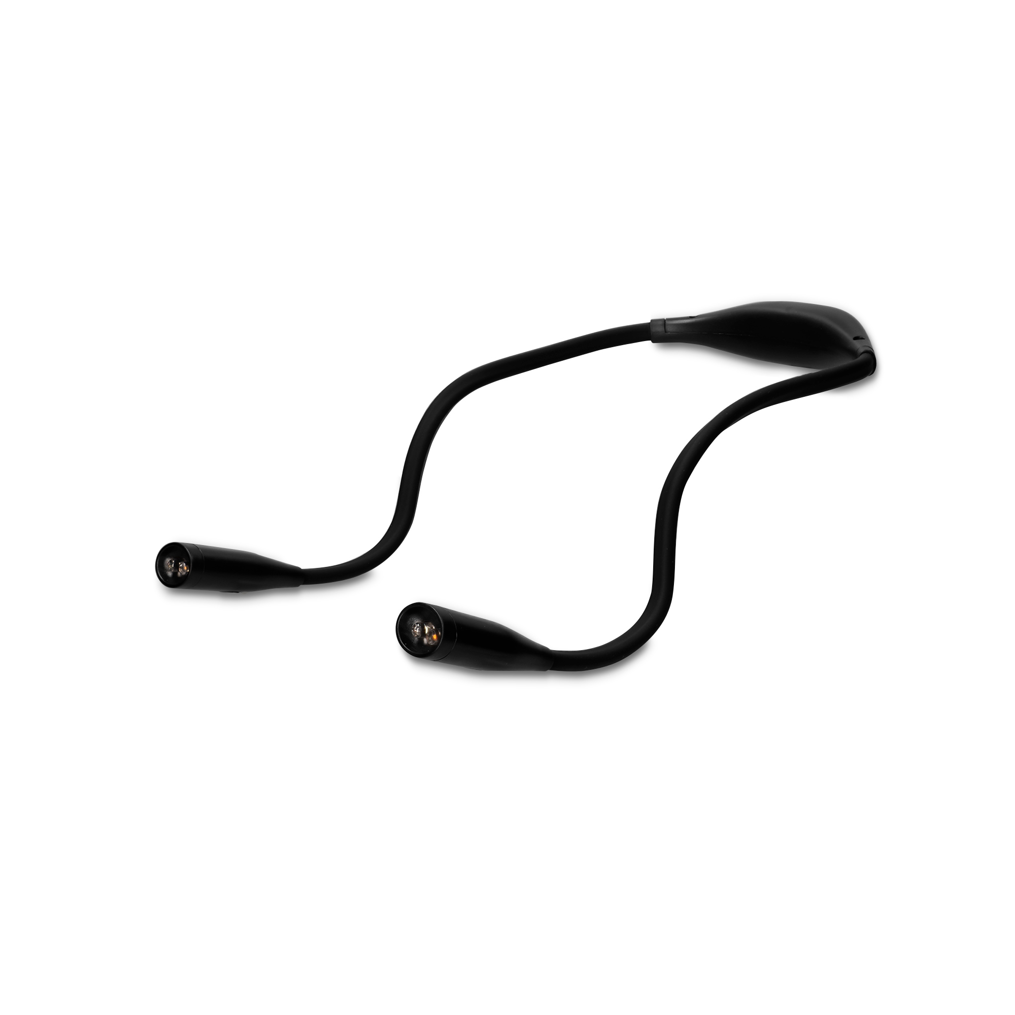 Lámpara led de lectura para cuello 2w negro