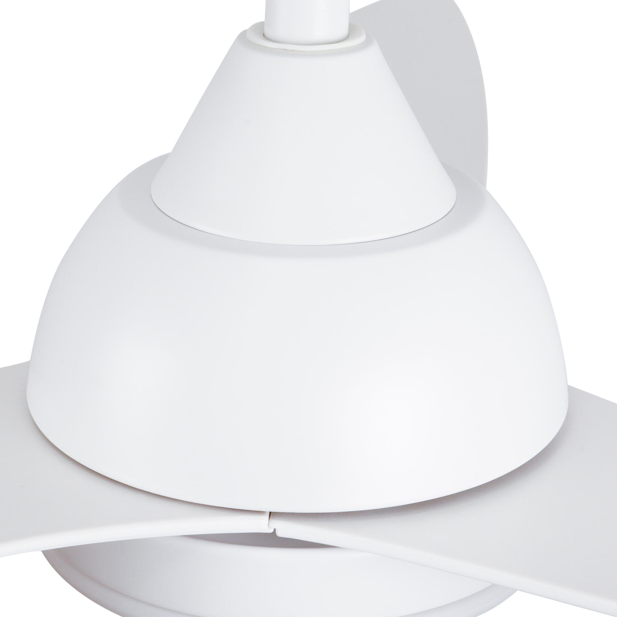 Ventilador de techo con luz motor AC Edhea blanco - 7