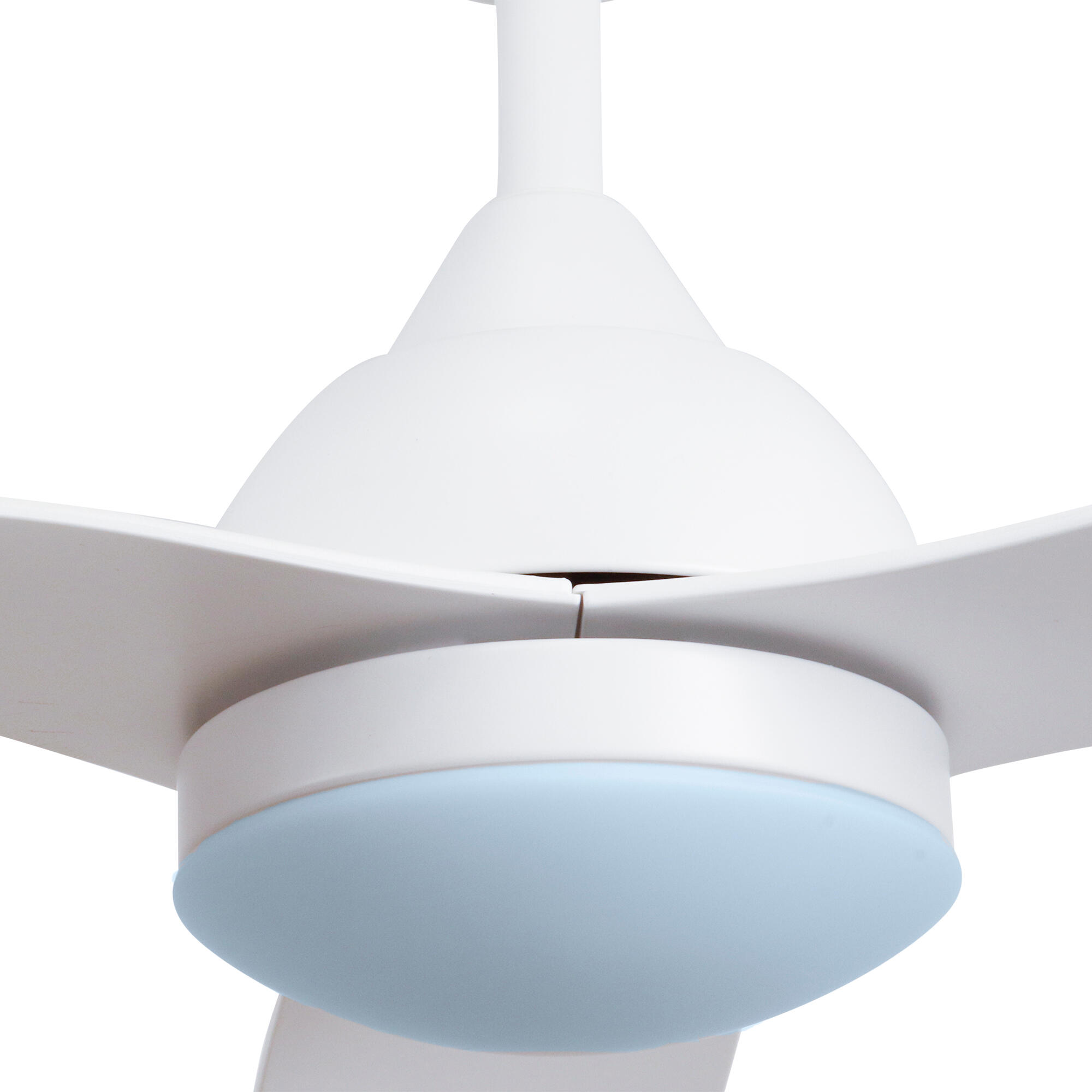 Ventilador de techo con luz motor AC Edhea blanco - 6