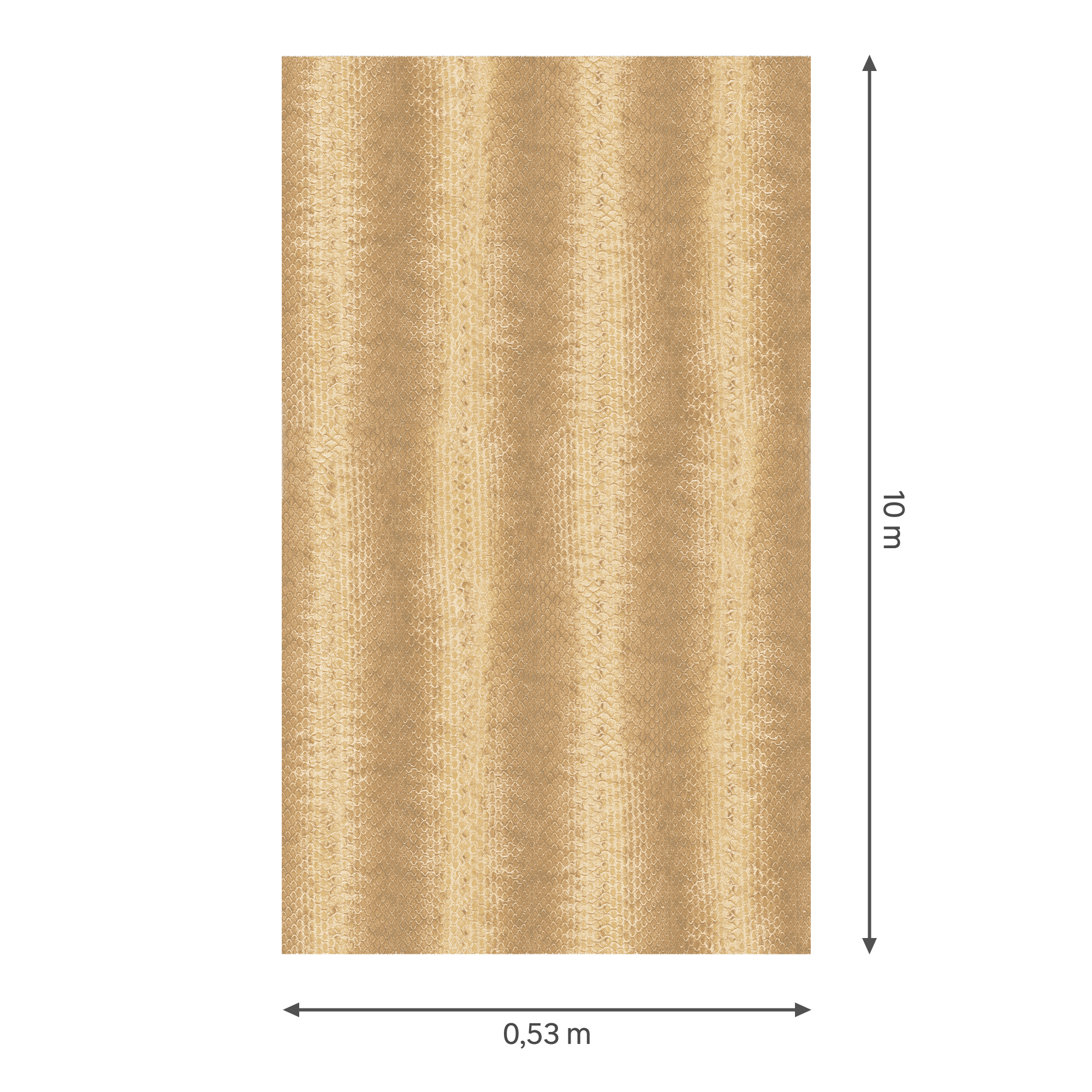 Papel pintado vinilo animales natural g67425 marrón
