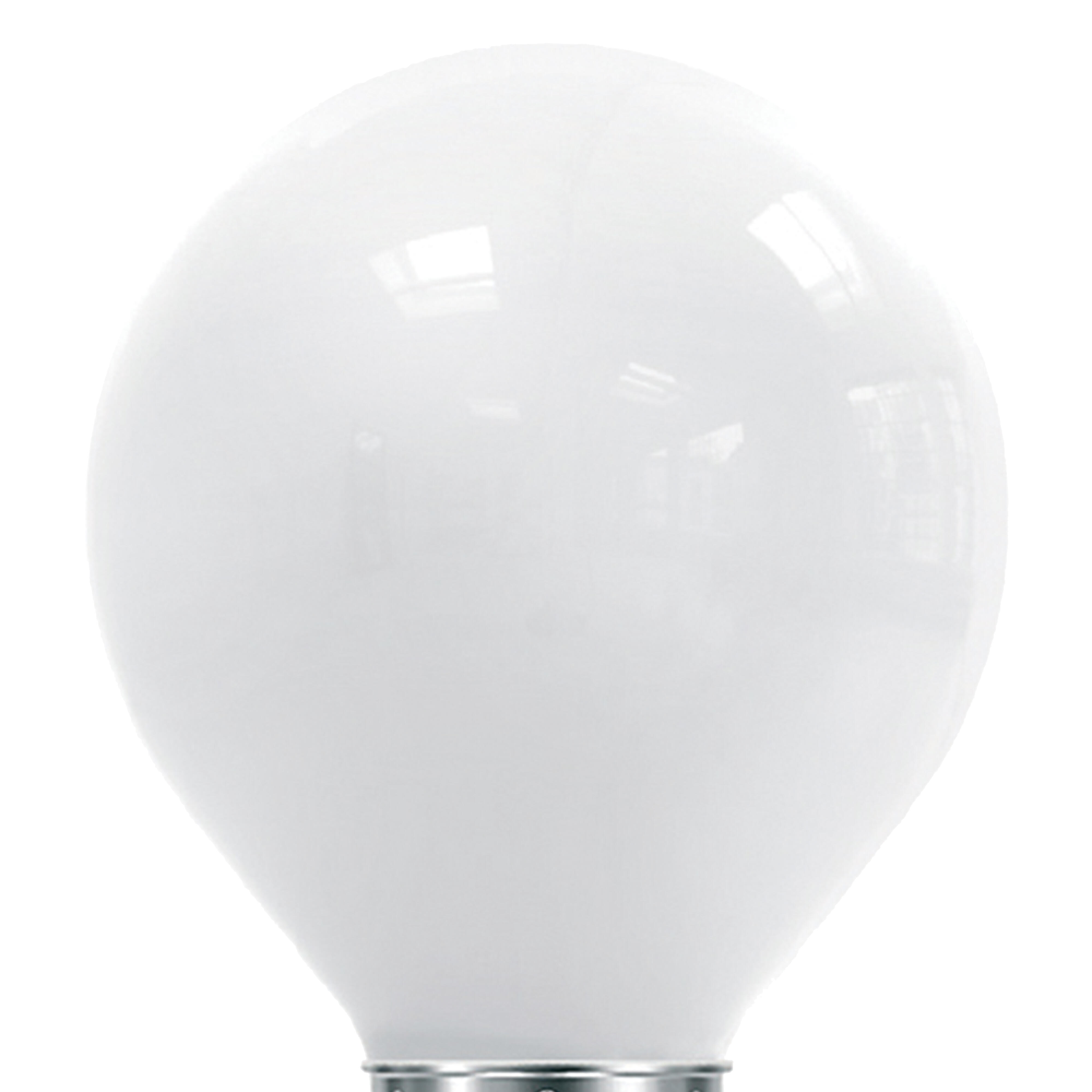 Pack de 3 bombillas LED E14 forma esférica 800 lúmenes 6W color de la luz blanco frío 6000K clase energética E - 4