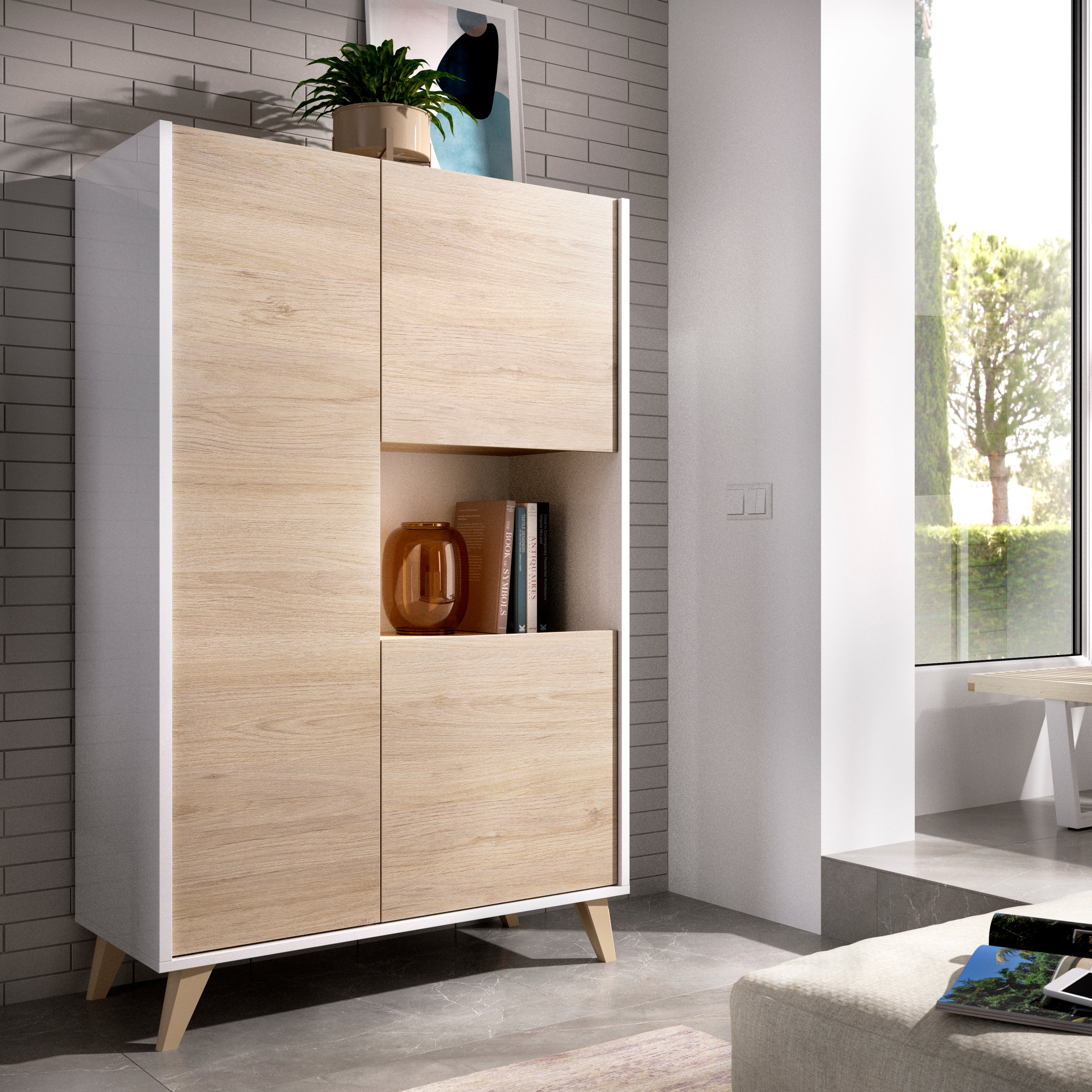 Mueble Aparador / Vitrina Londres Xl