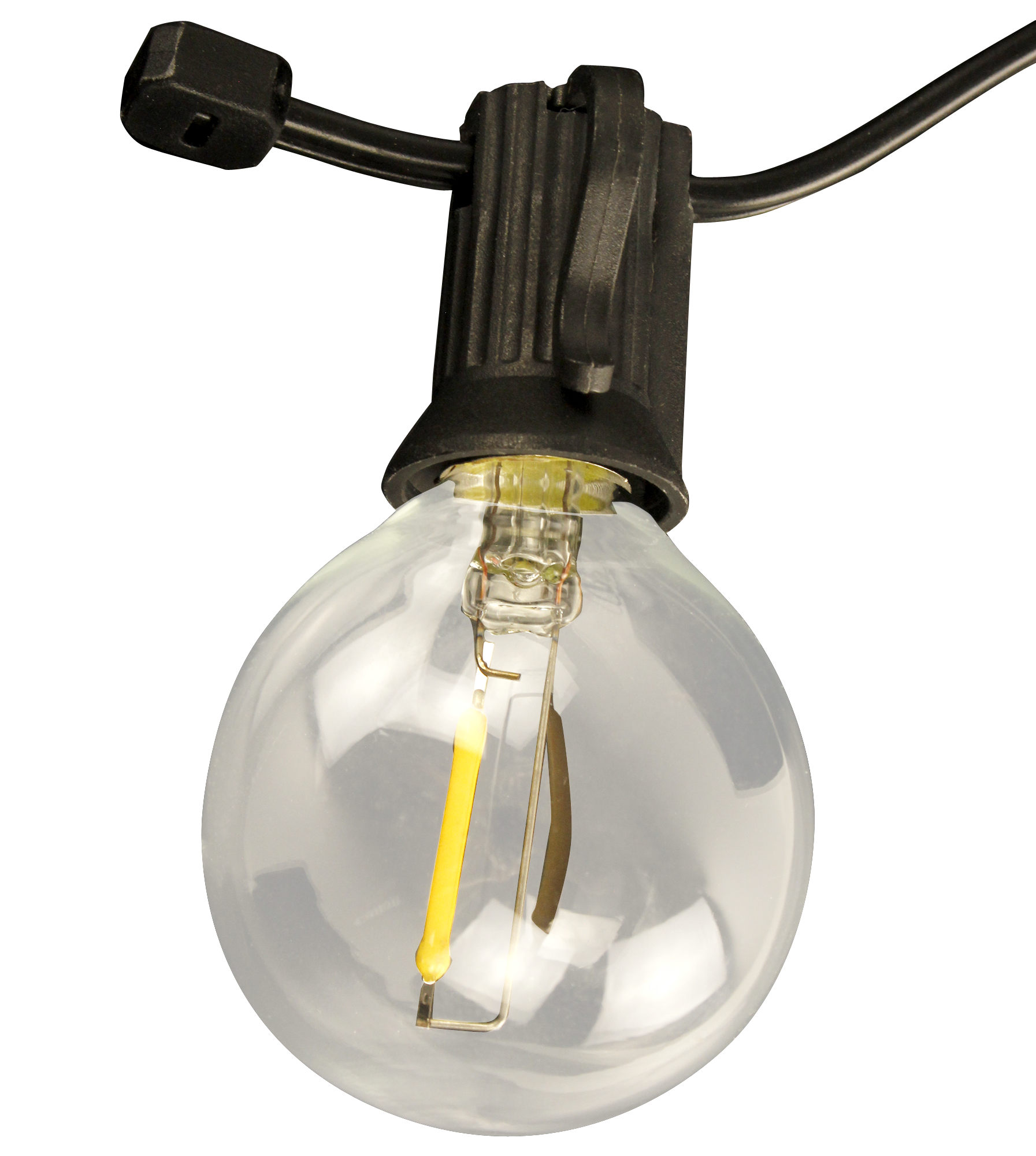 Guirnalda solar exterior LED blanco cálido con sensor crepuscular  Borealis IP44 8h. autonomía - 18