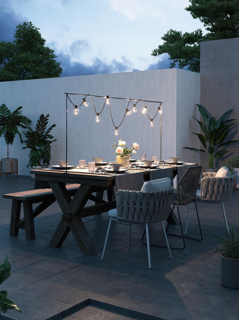 Siete ideas para iluminar tu jardín esta primavera y disfrutar de las  noches de calor al aire libre